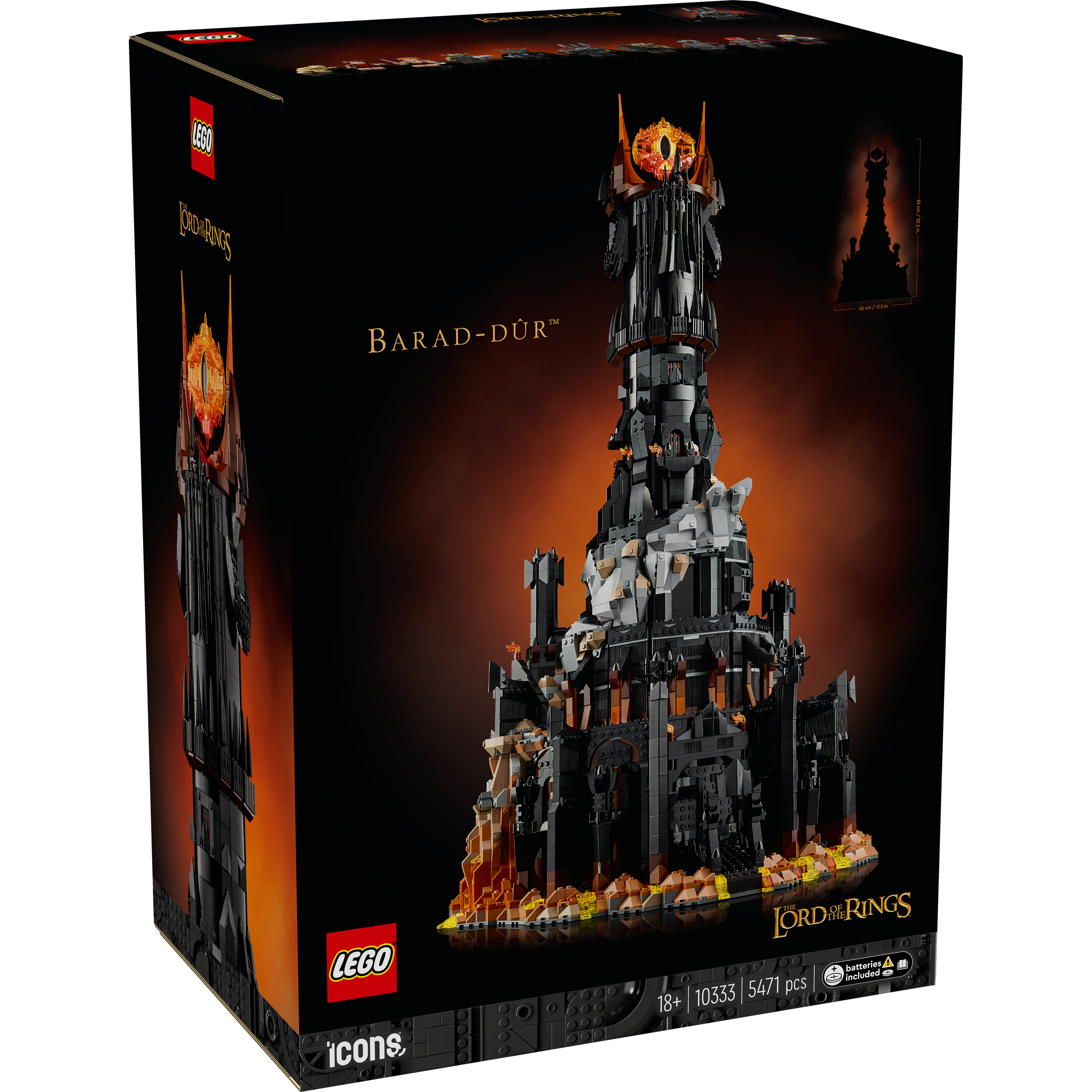 10333 The Lord of the Rings: Barad-dûr™