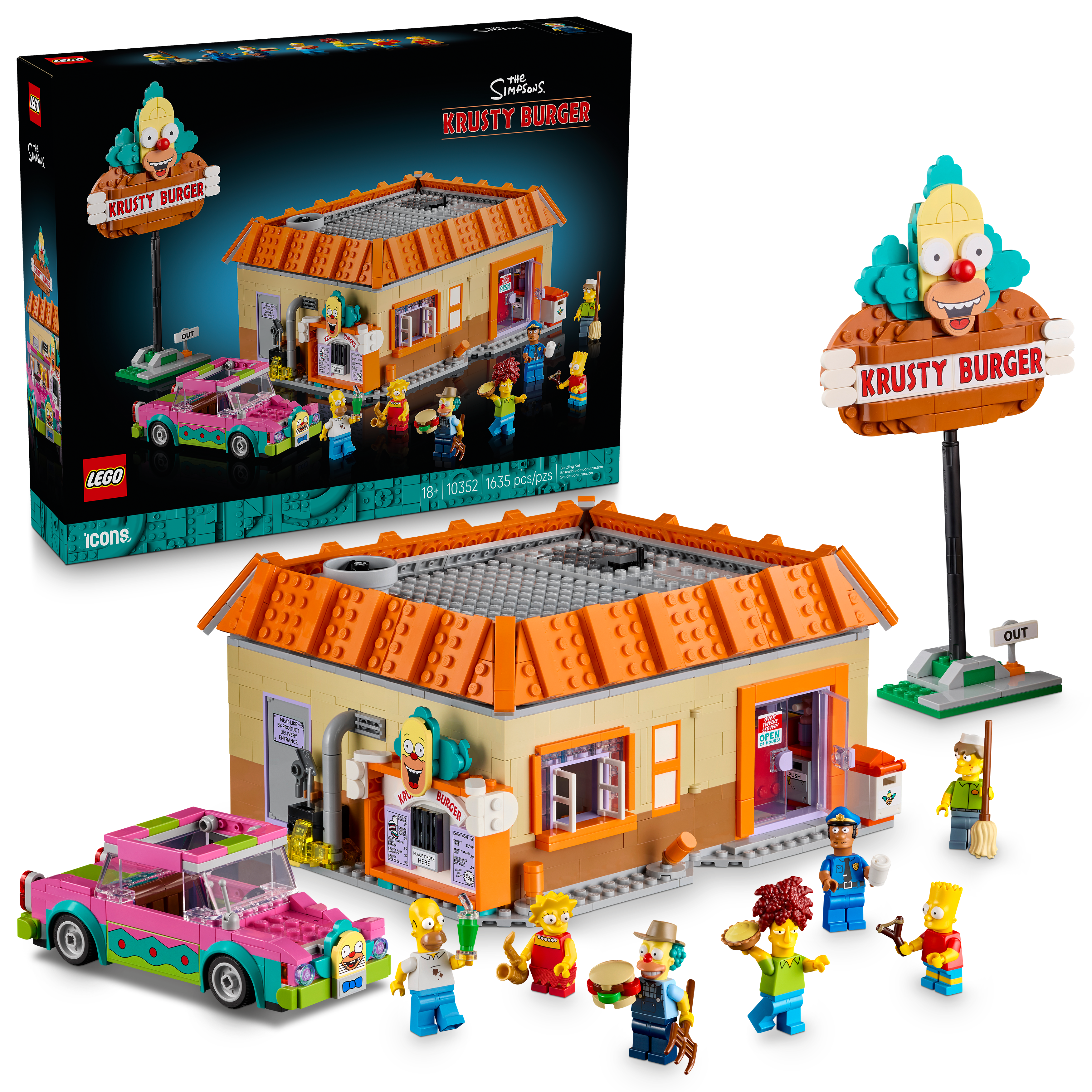 10352 The Simpsons: Krusty Burger
