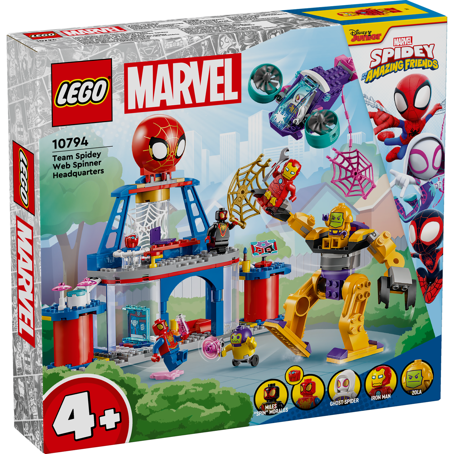 10794 Team Spidey Web Spinner Headquarters