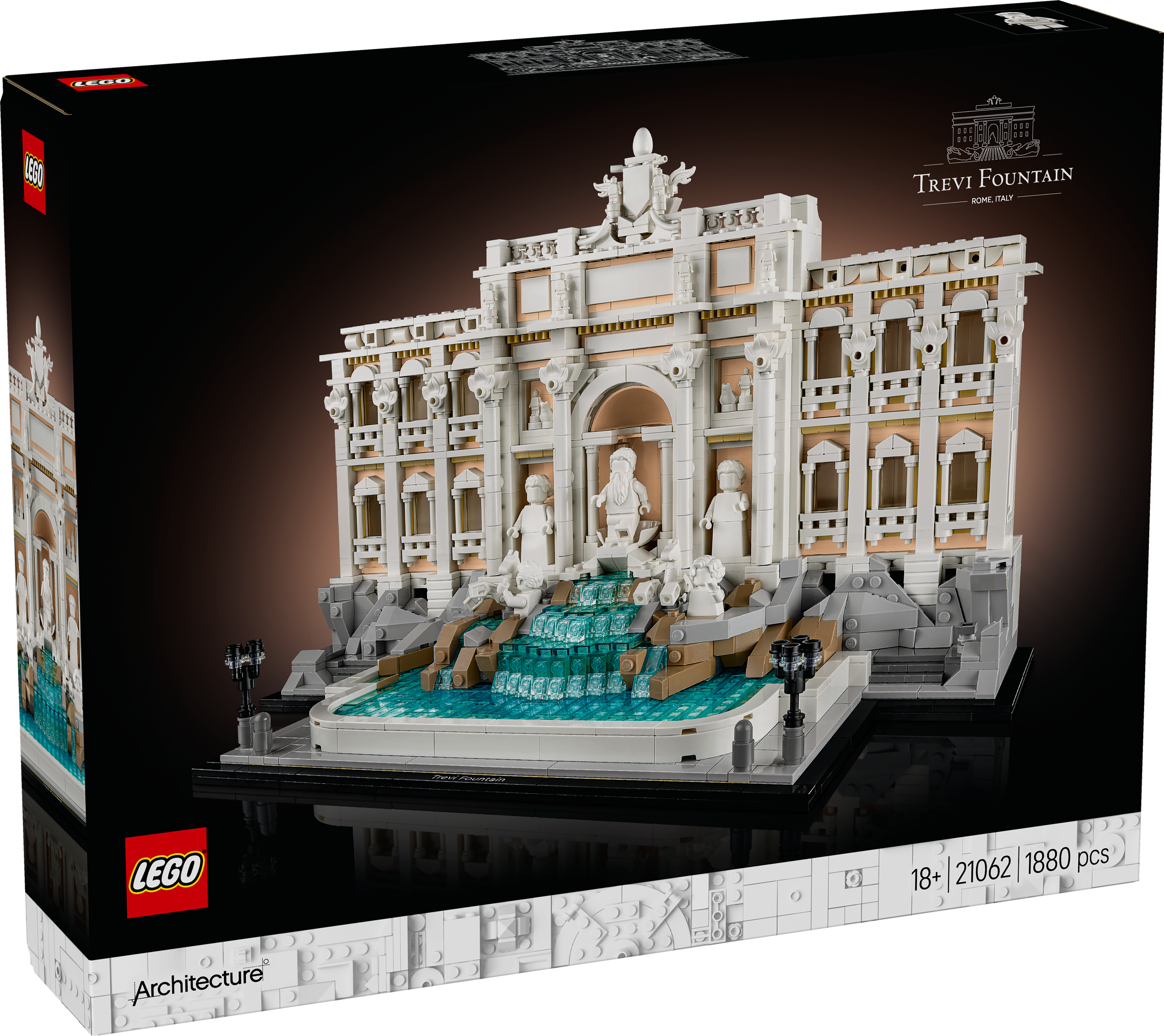LEGO® Architecture 21062 Trevi-Brunnen