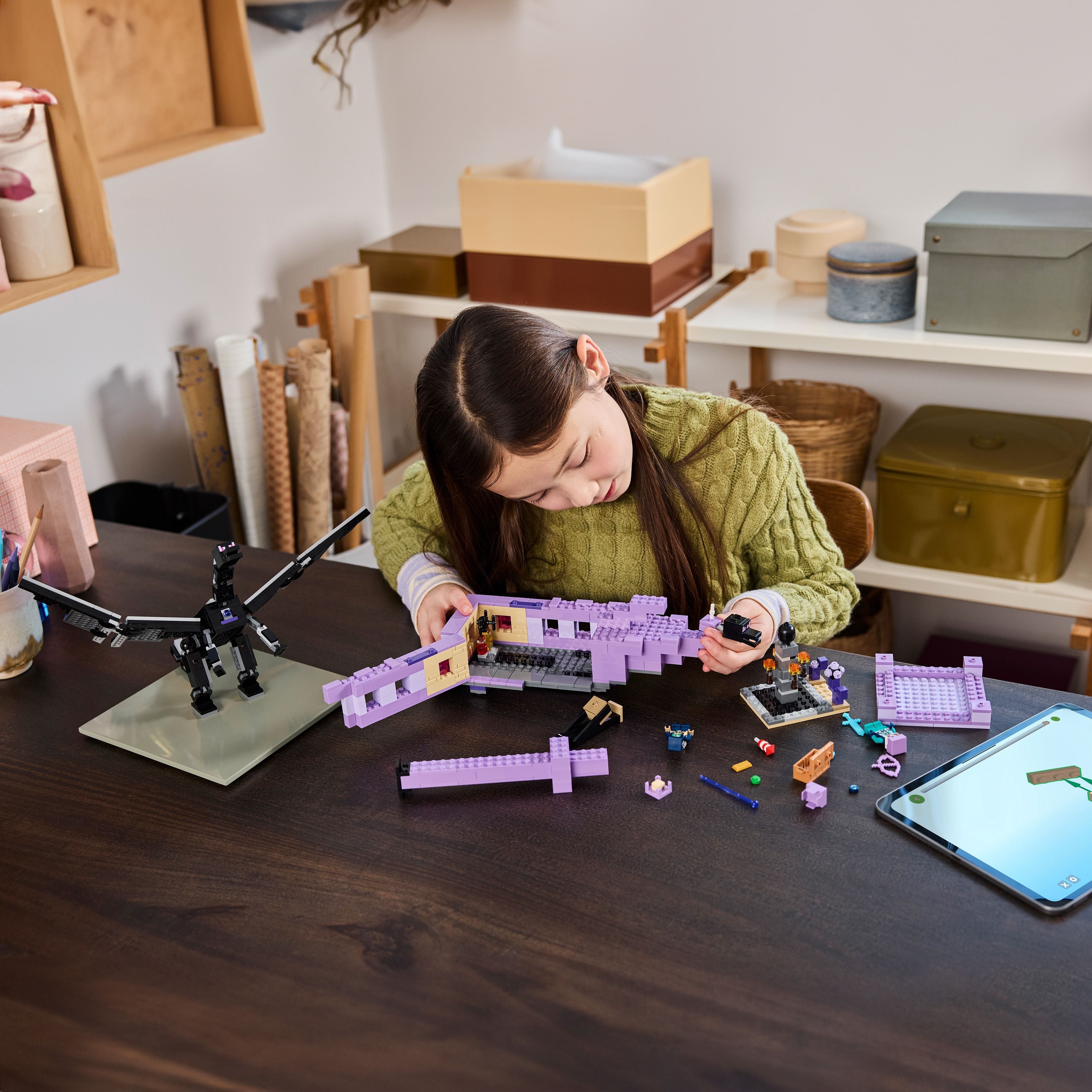 21264 The Ender Dragon and End Ship