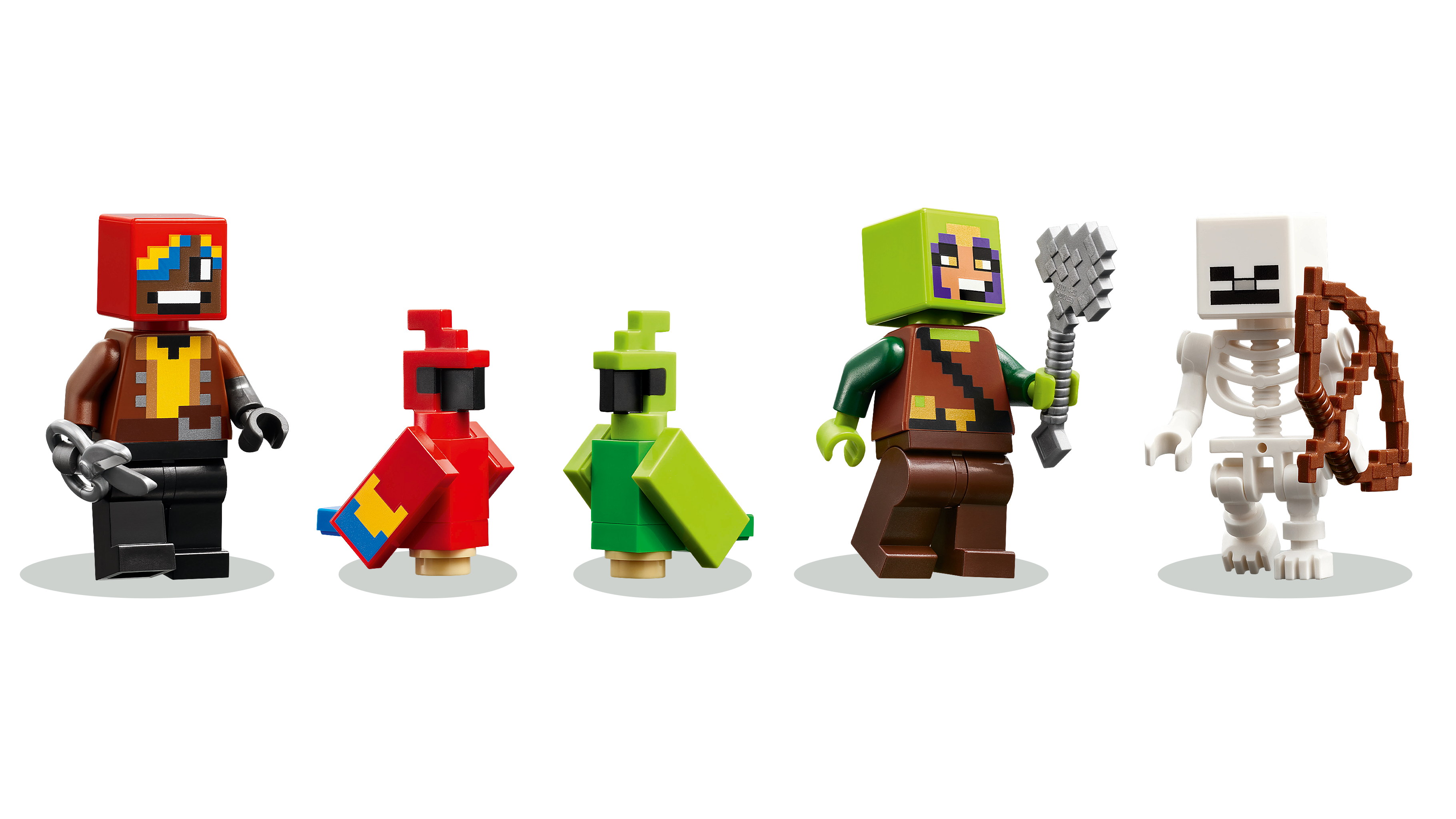 LEGO® Minecraft 21282 Die Papageienhäuser