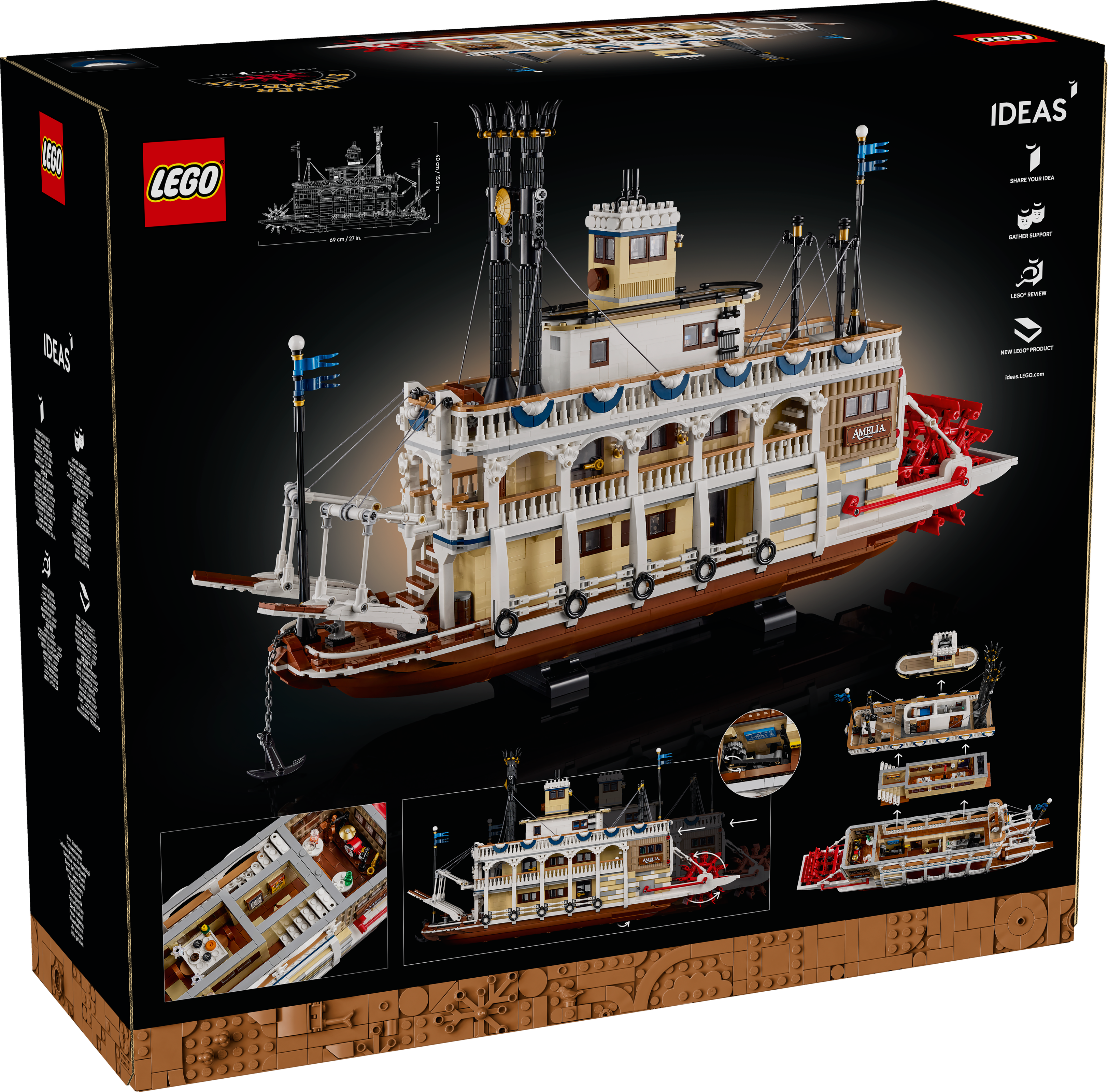 21356 River Steamboat