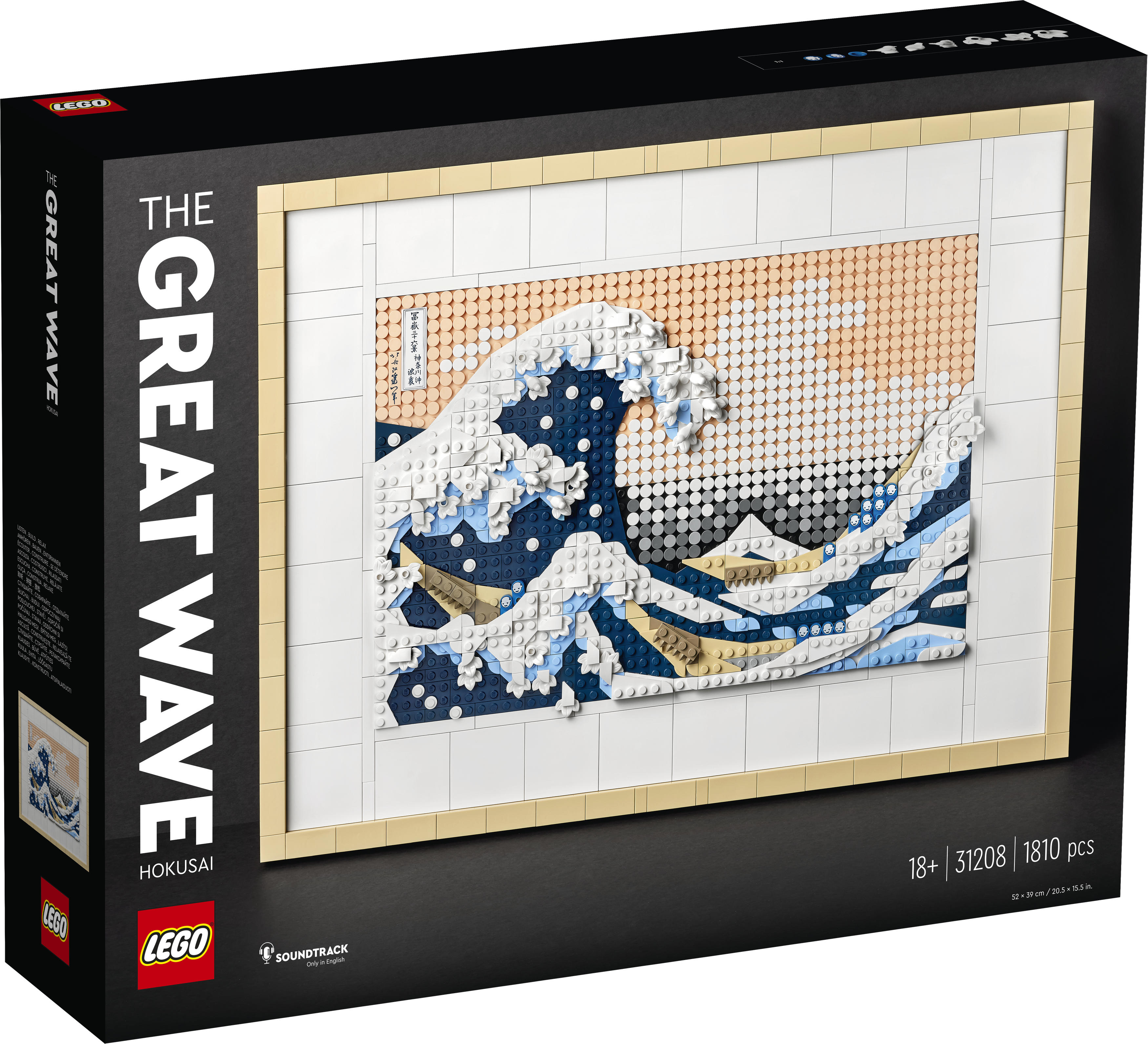LEGO® Art 31208 Hokusai – Große Welle