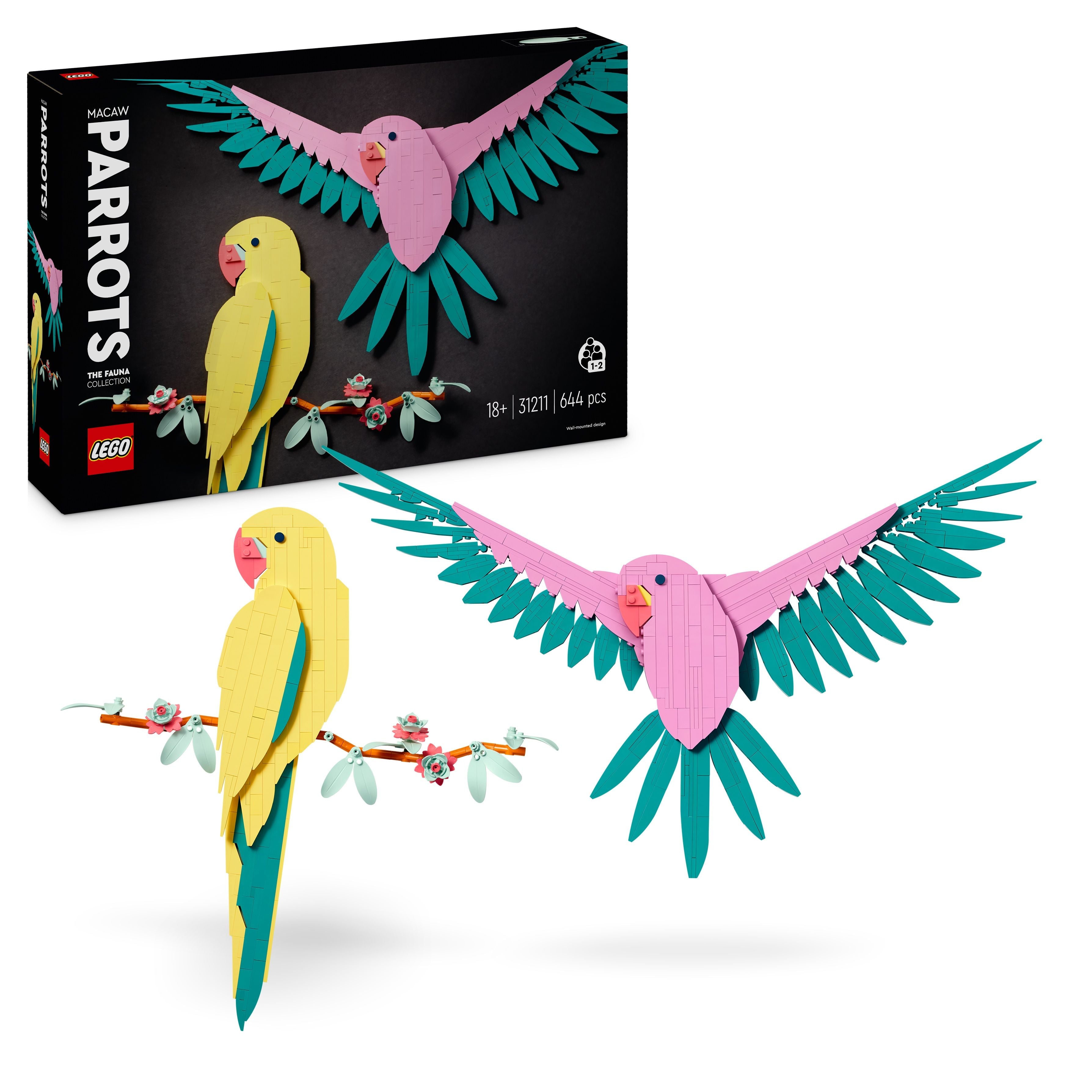 31211 The Fauna Collection – Macaw Parrots