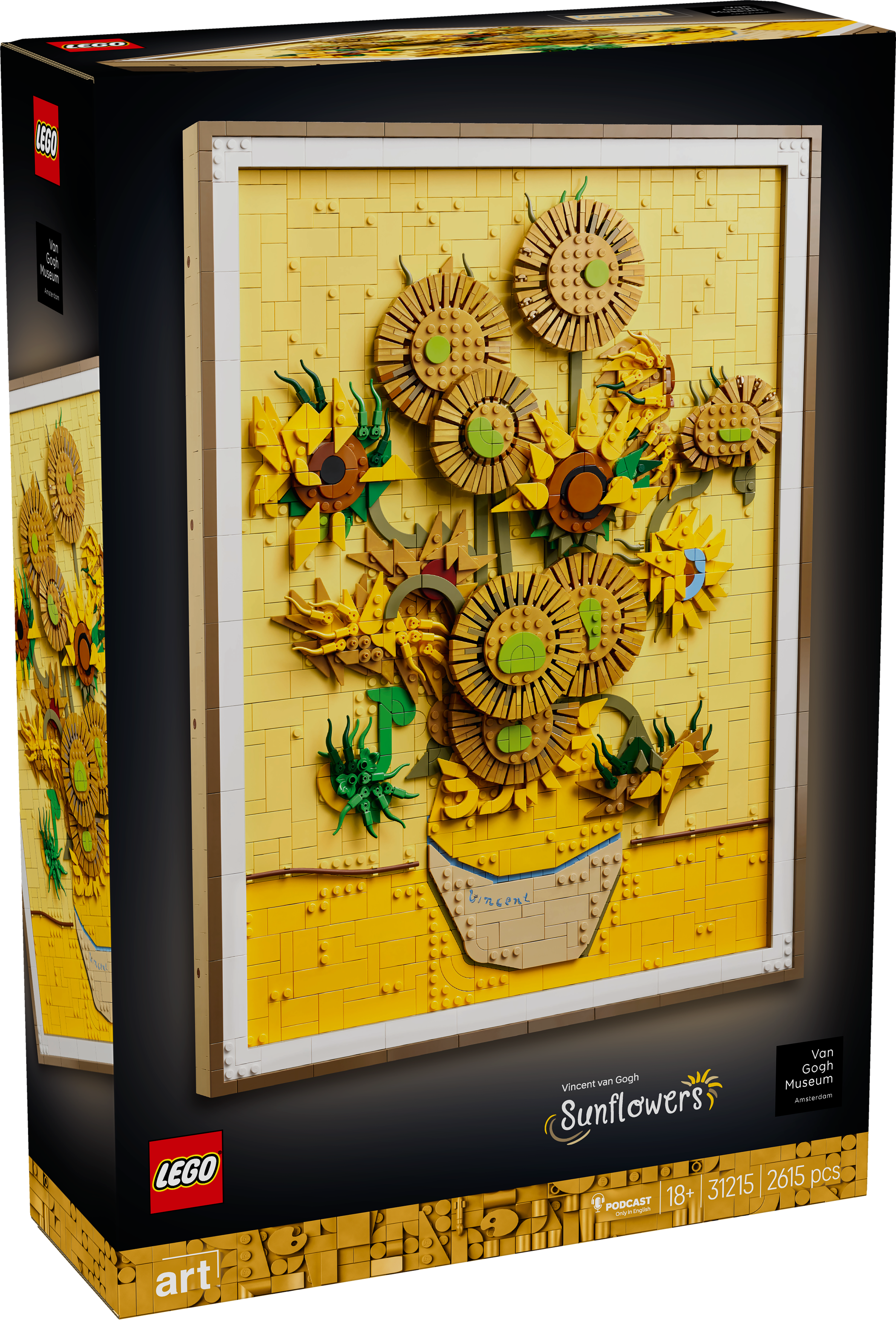 LEGO® Art 31215 Vincent van Gogh – Sonnenblumen