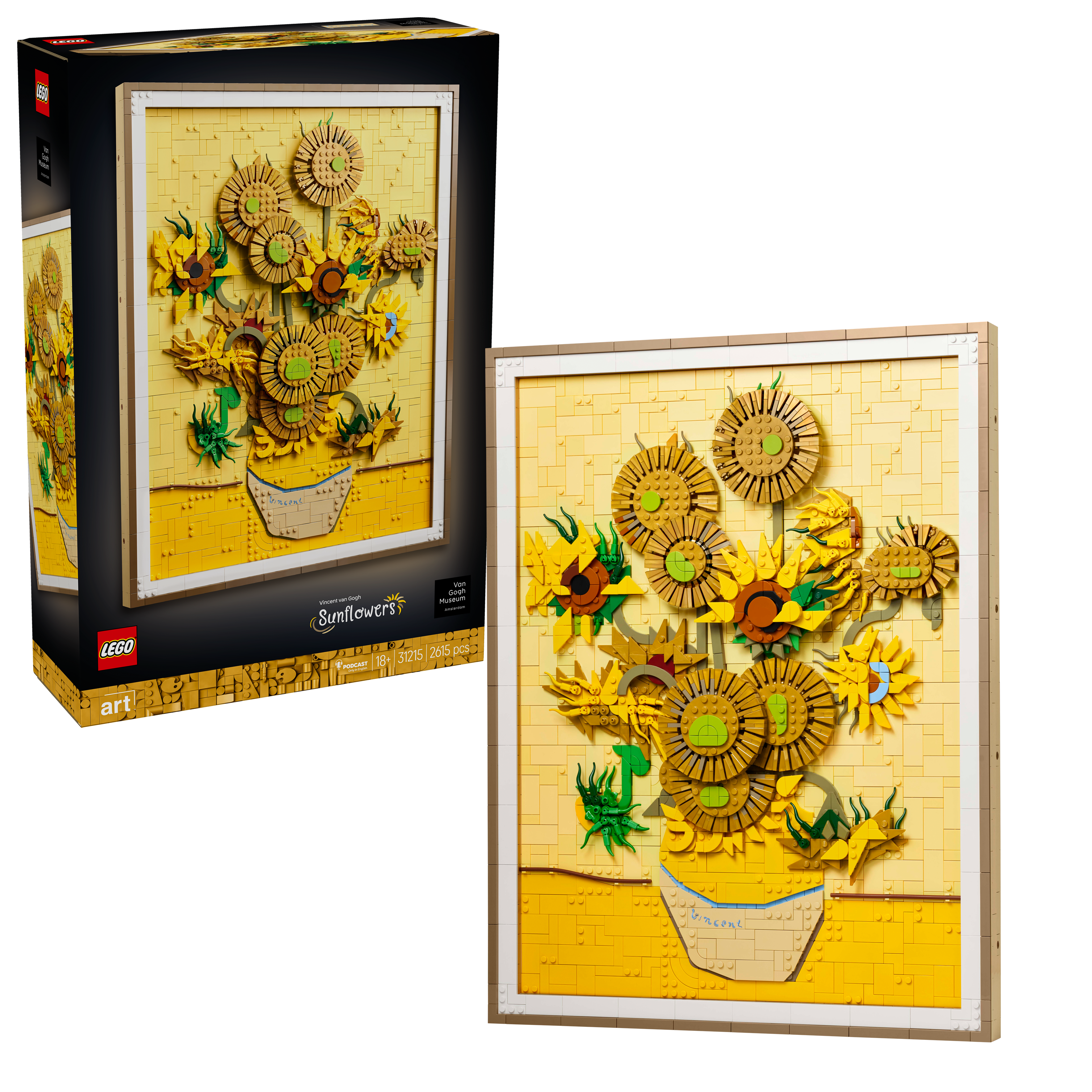 LEGO® Art 31215 Vincent van Gogh – Sonnenblumen