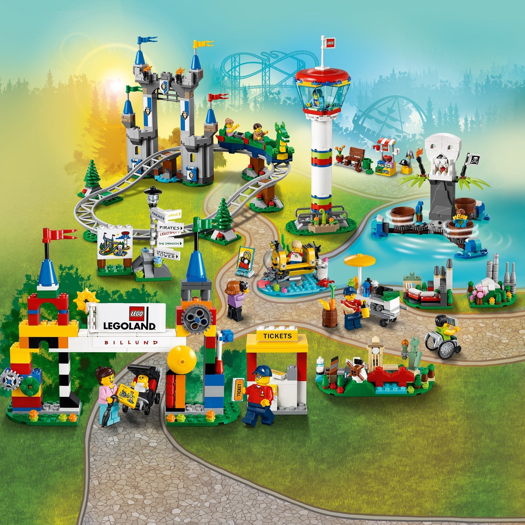 40346 LEGOLAND® EXCLUSIVE Park Set