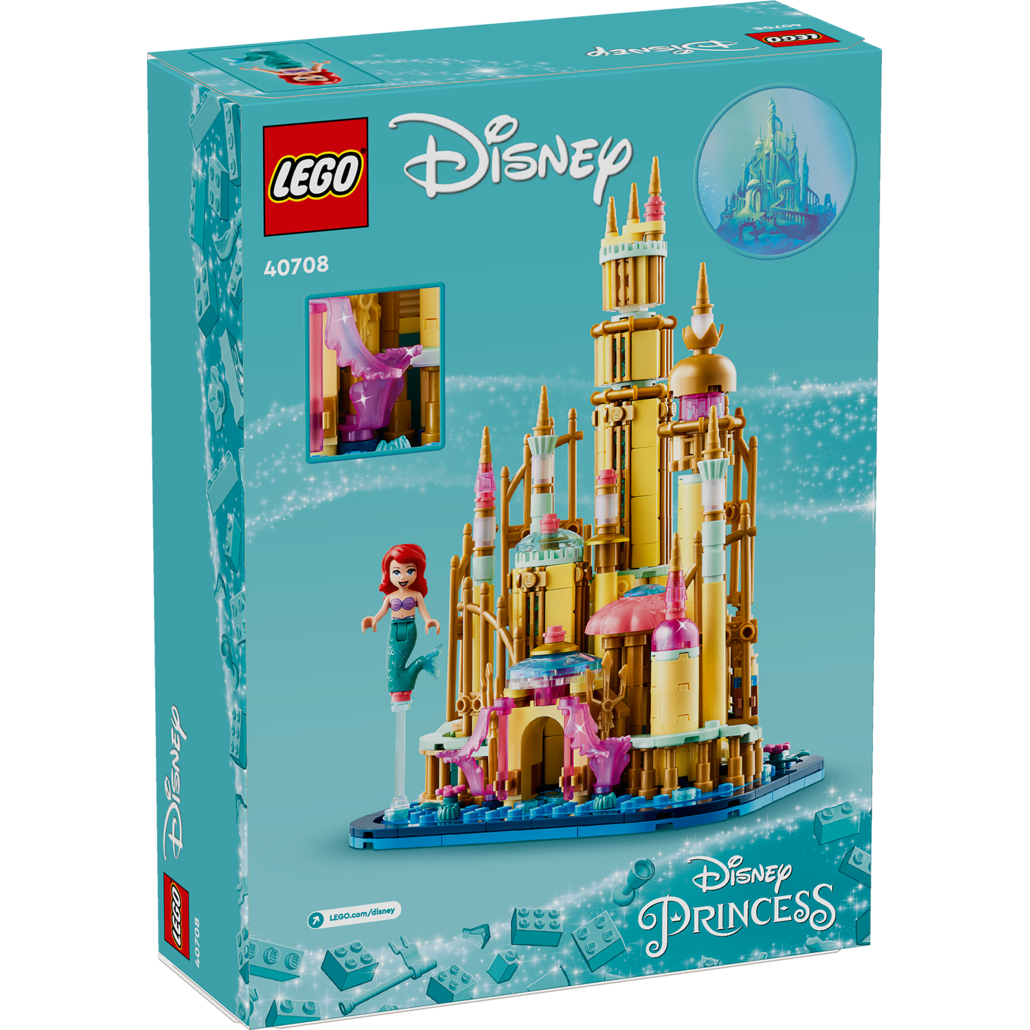 40708 Mini Disney Ariel's Castle