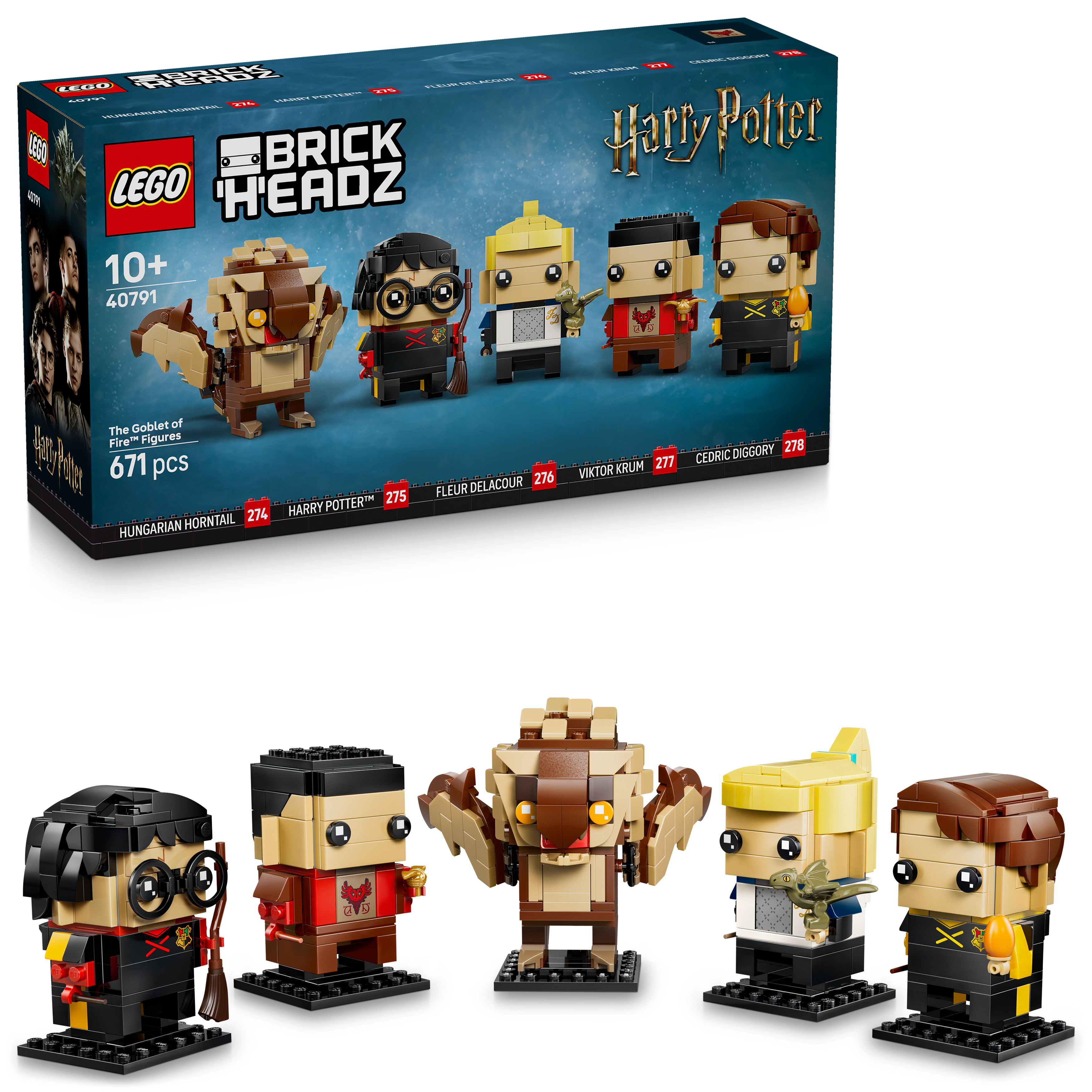 40791 The Goblet of Fire Figures