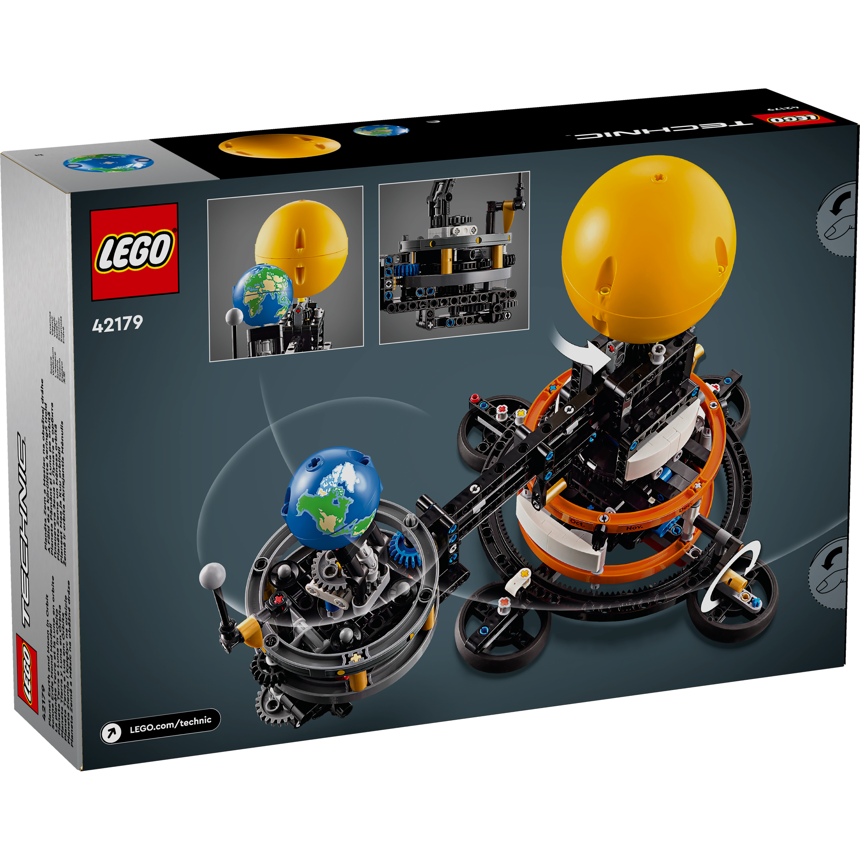 42179 Planet Earth and Moon in Orbit