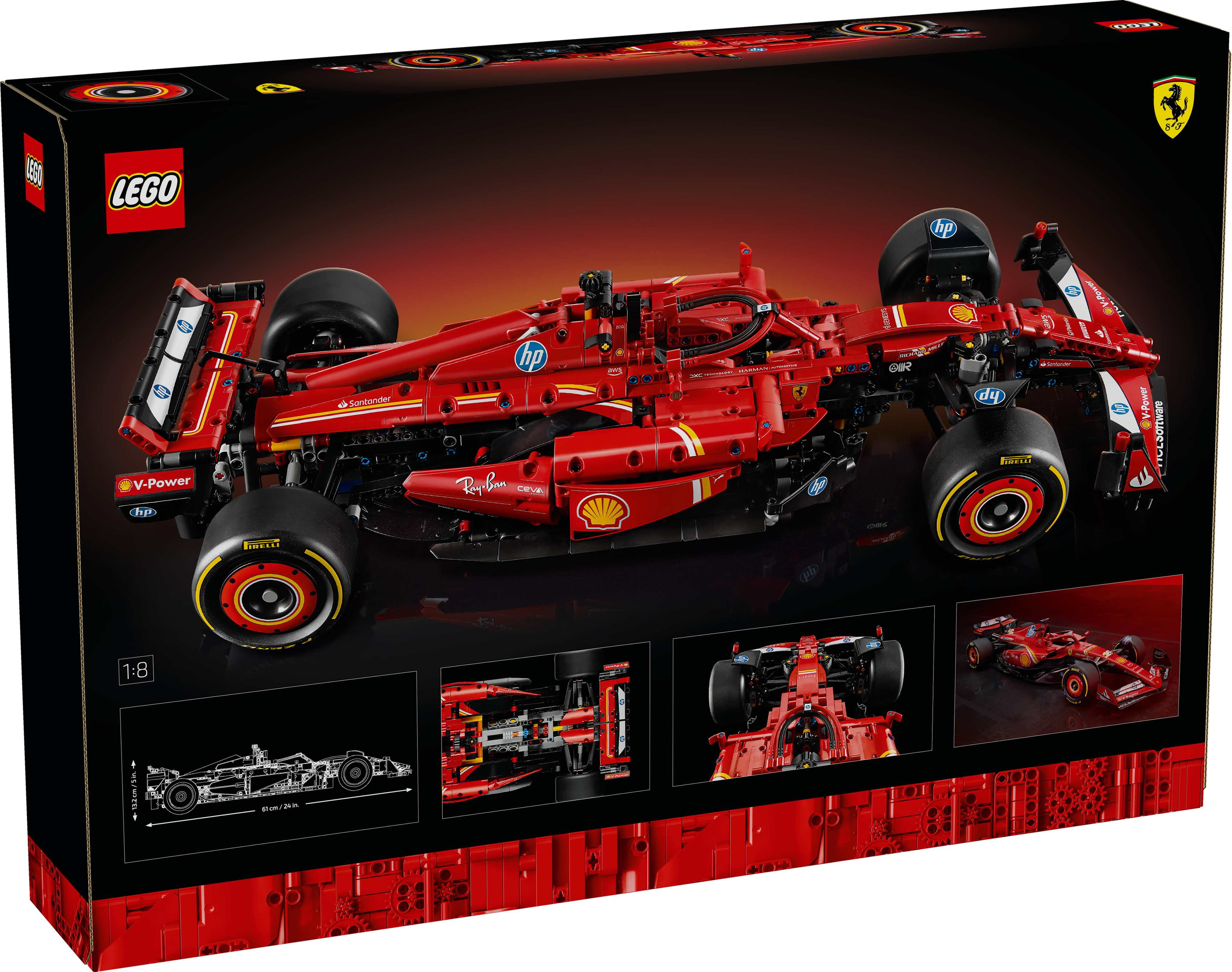 42207 Ferrari SF-24 F1 Car
