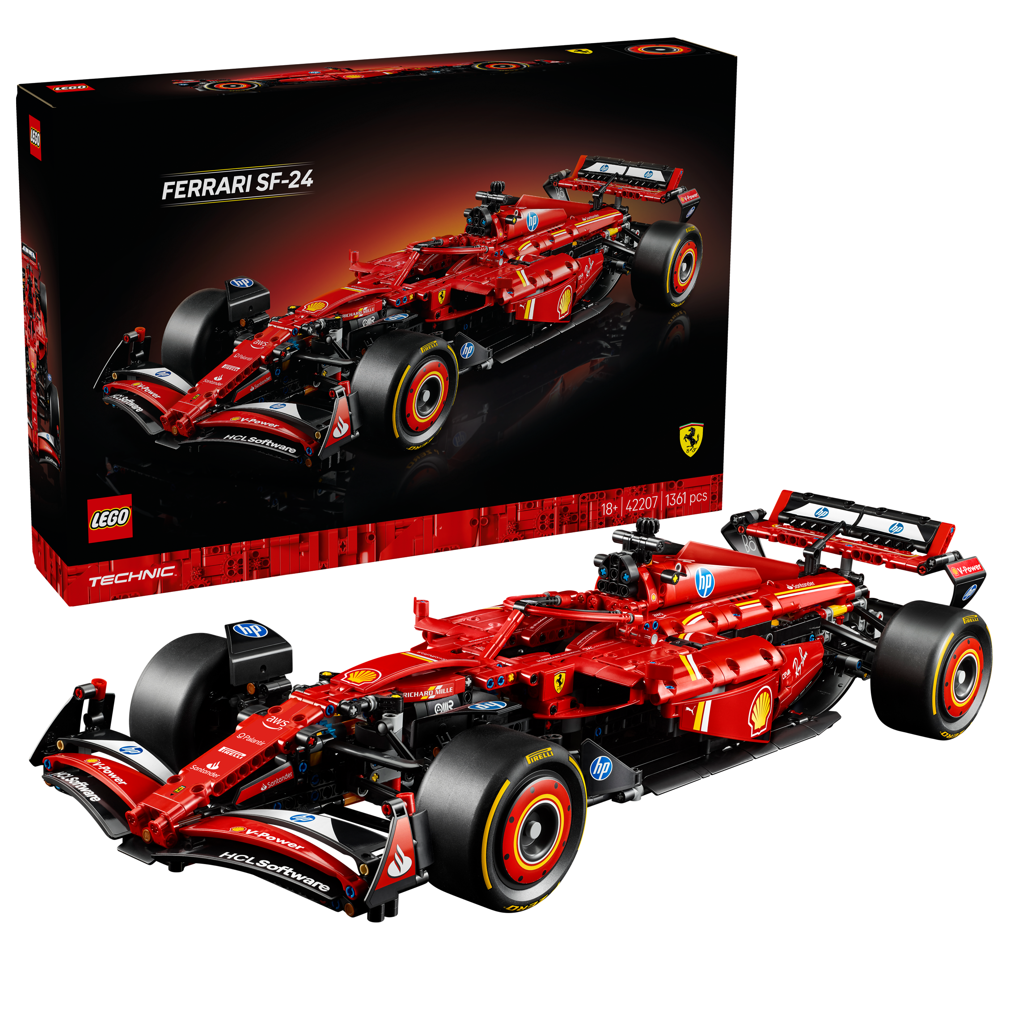 42207 Ferrari SF-24 F1 Car