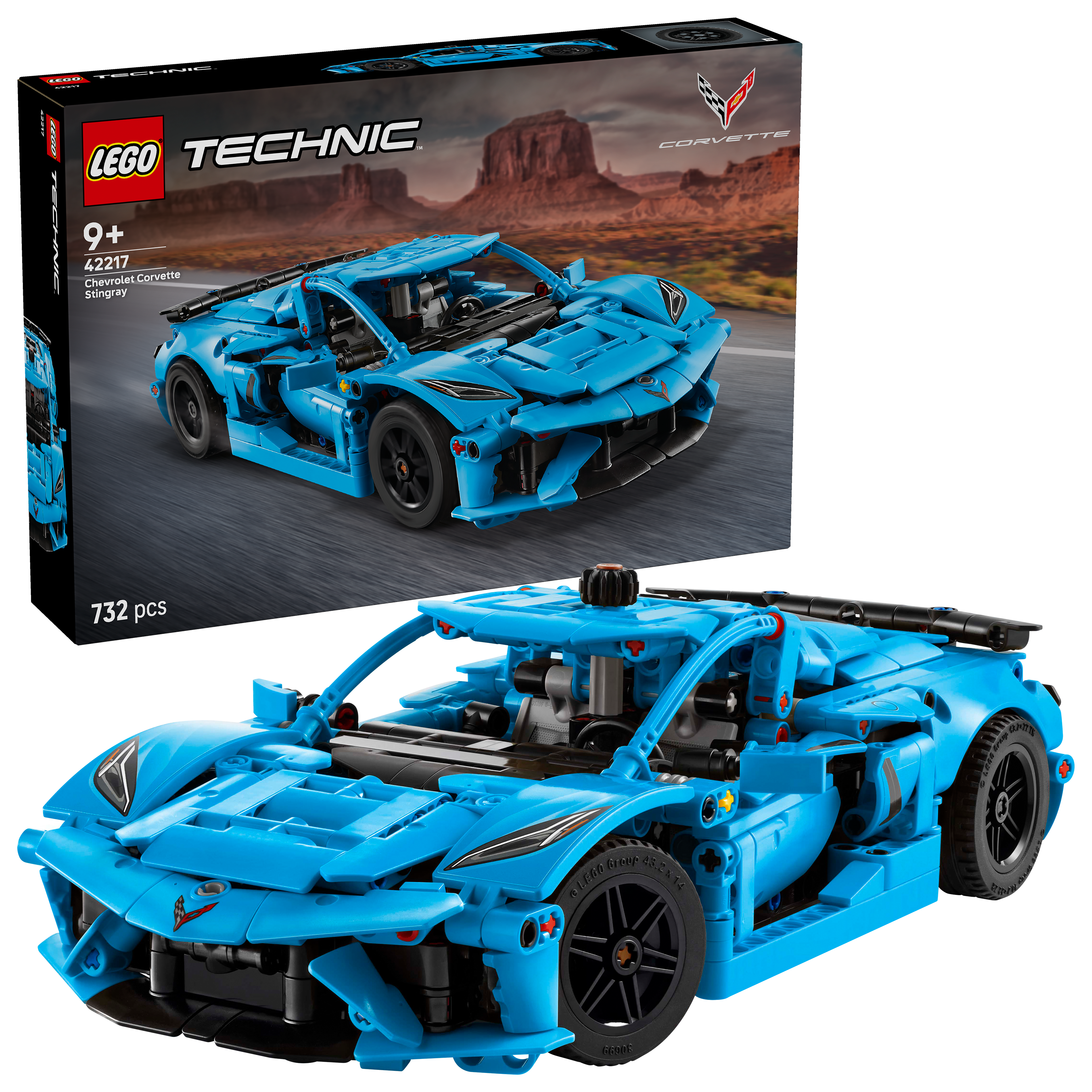 42217 Chevrolet Corvette Stingray Blue