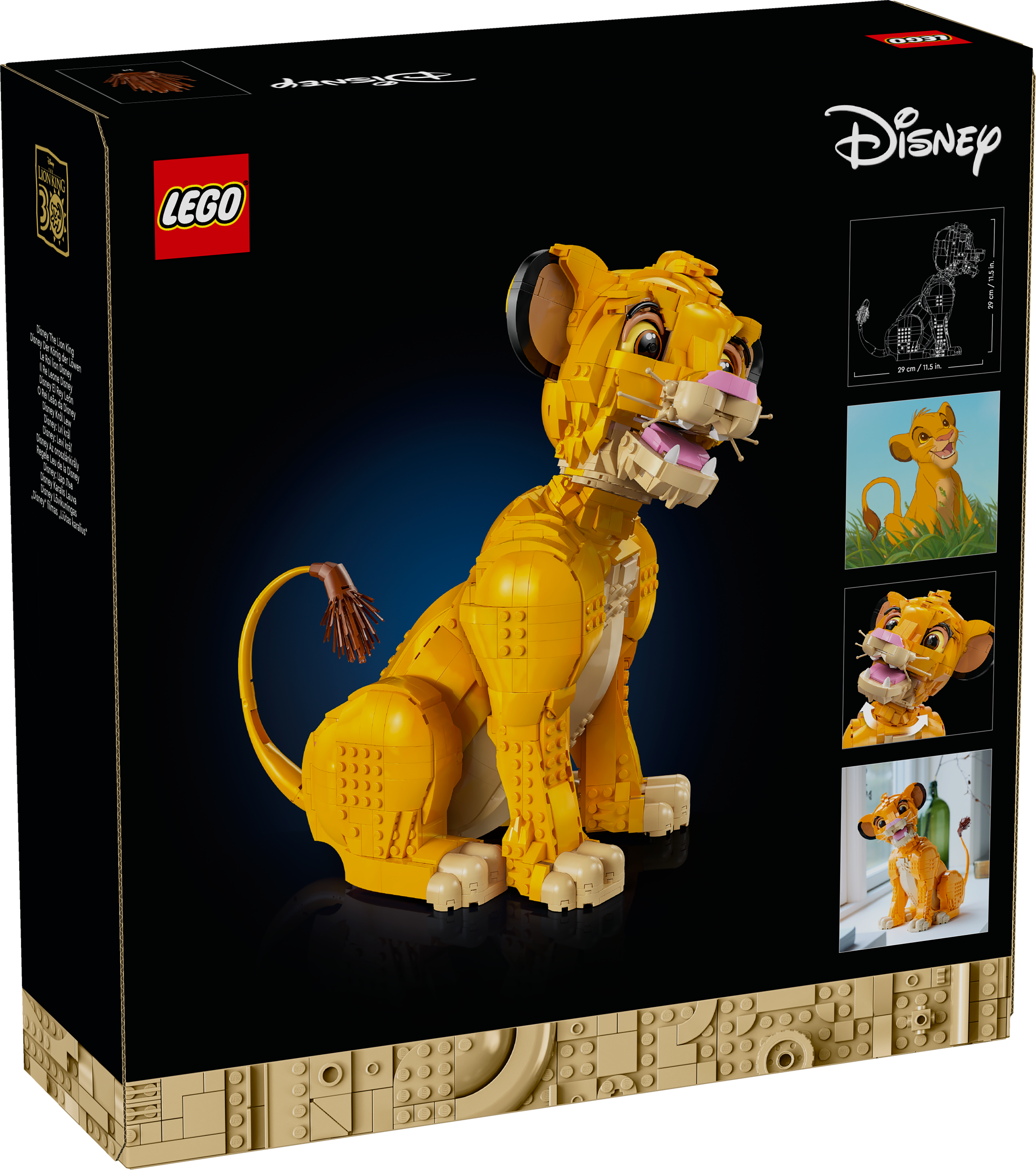 LEGO® Disney 43247 Simba, der junge König der Löwen