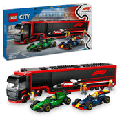LEGO® City 60445 F1® Transporter mit RB20 & AMR24 F1® Rennautos