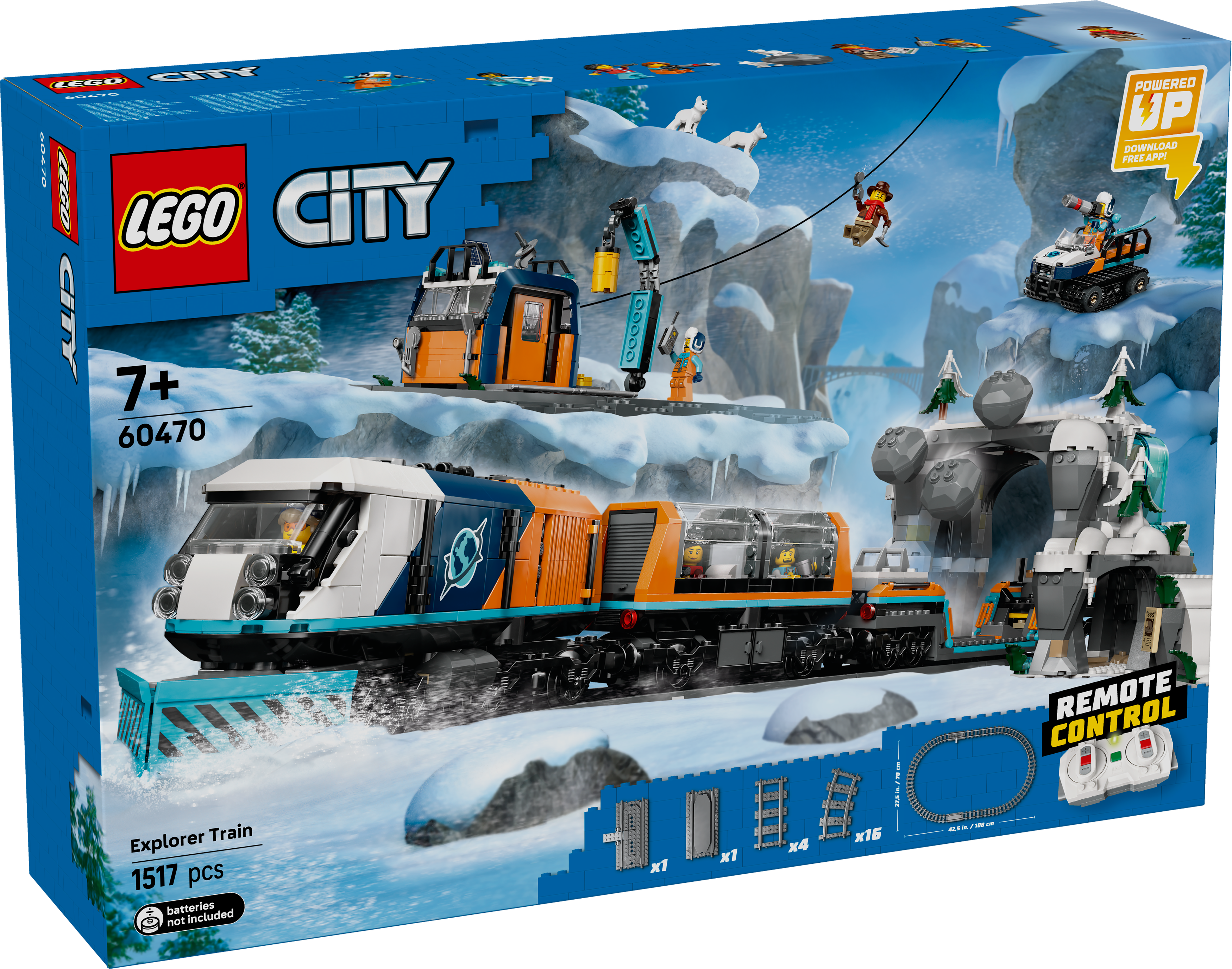 LEGO® City 60470 Arktis-Polarexpress