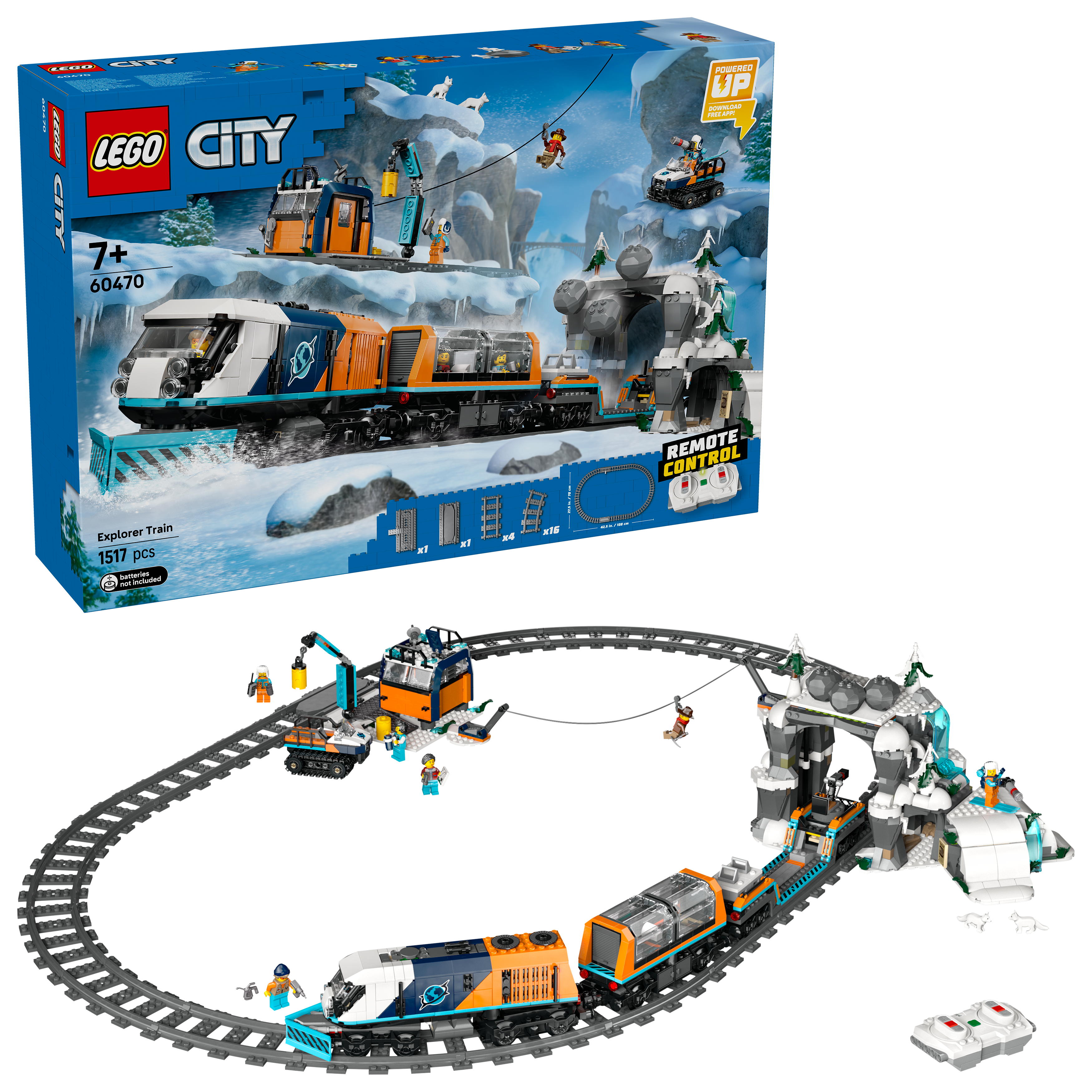 LEGO® City 60470 Arktis-Polarexpress