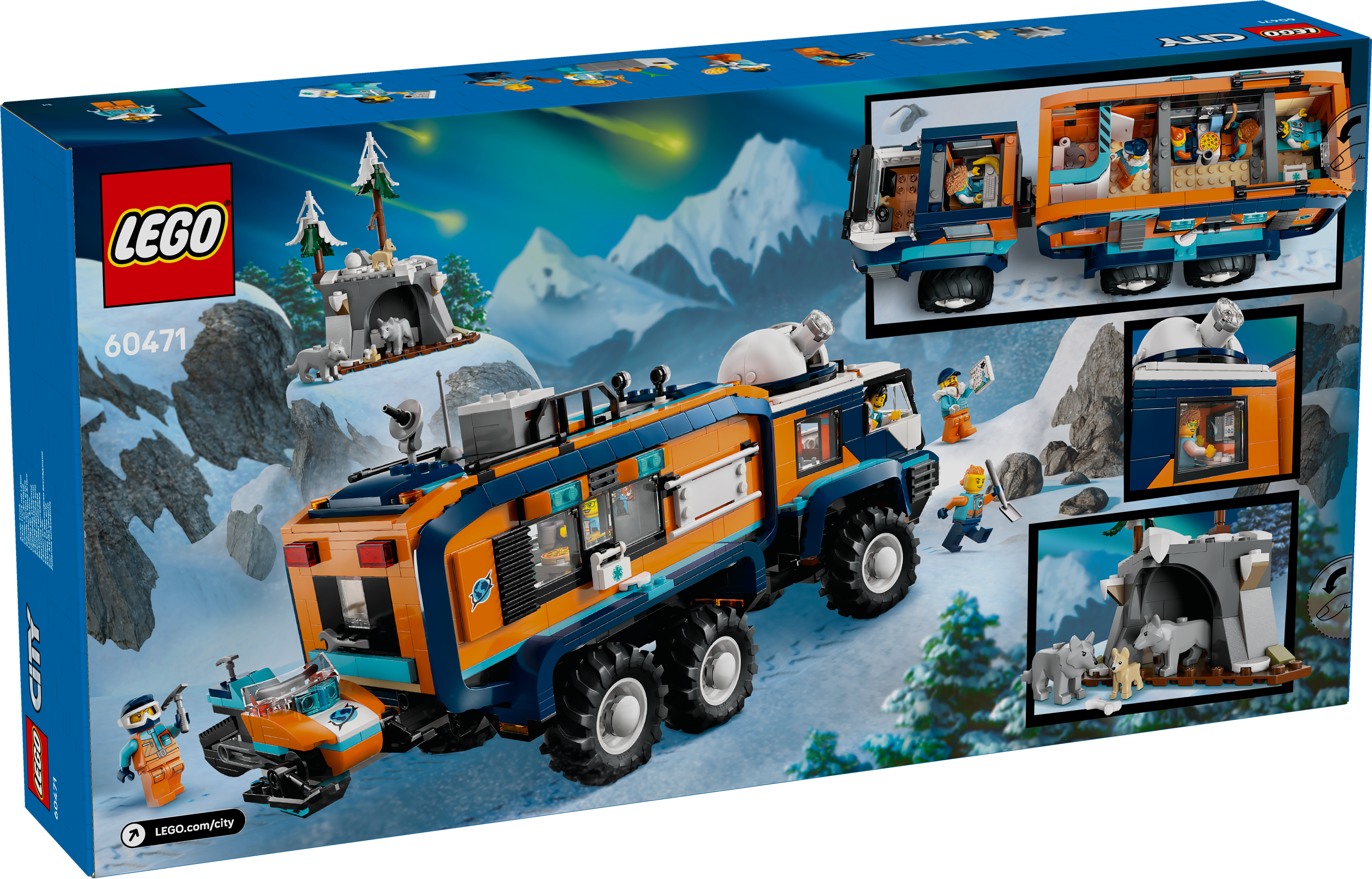 LEGO® City 60471 Arktis-Truck mit Labor
