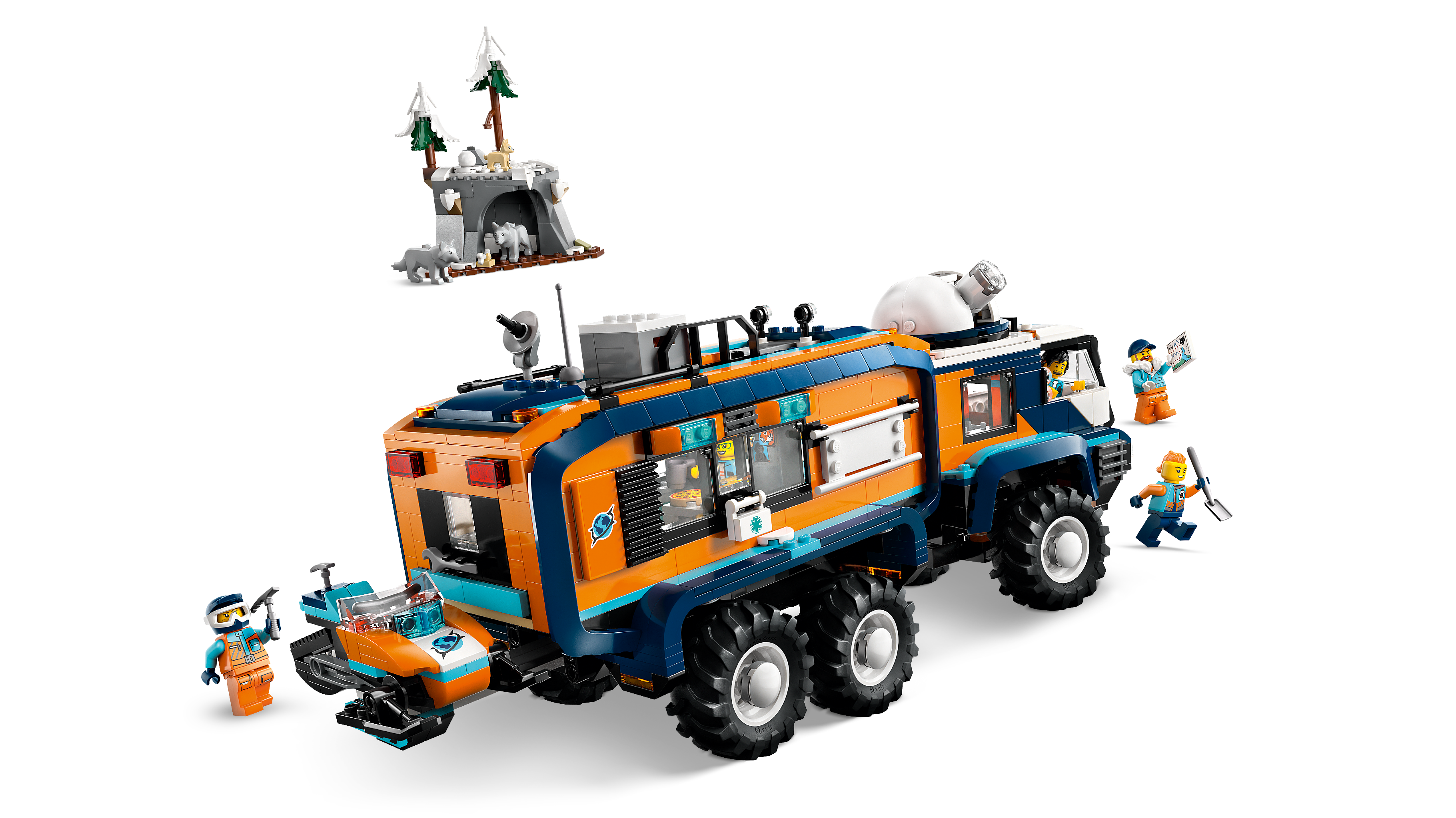 LEGO® City 60471 Arktis-Truck mit Labor