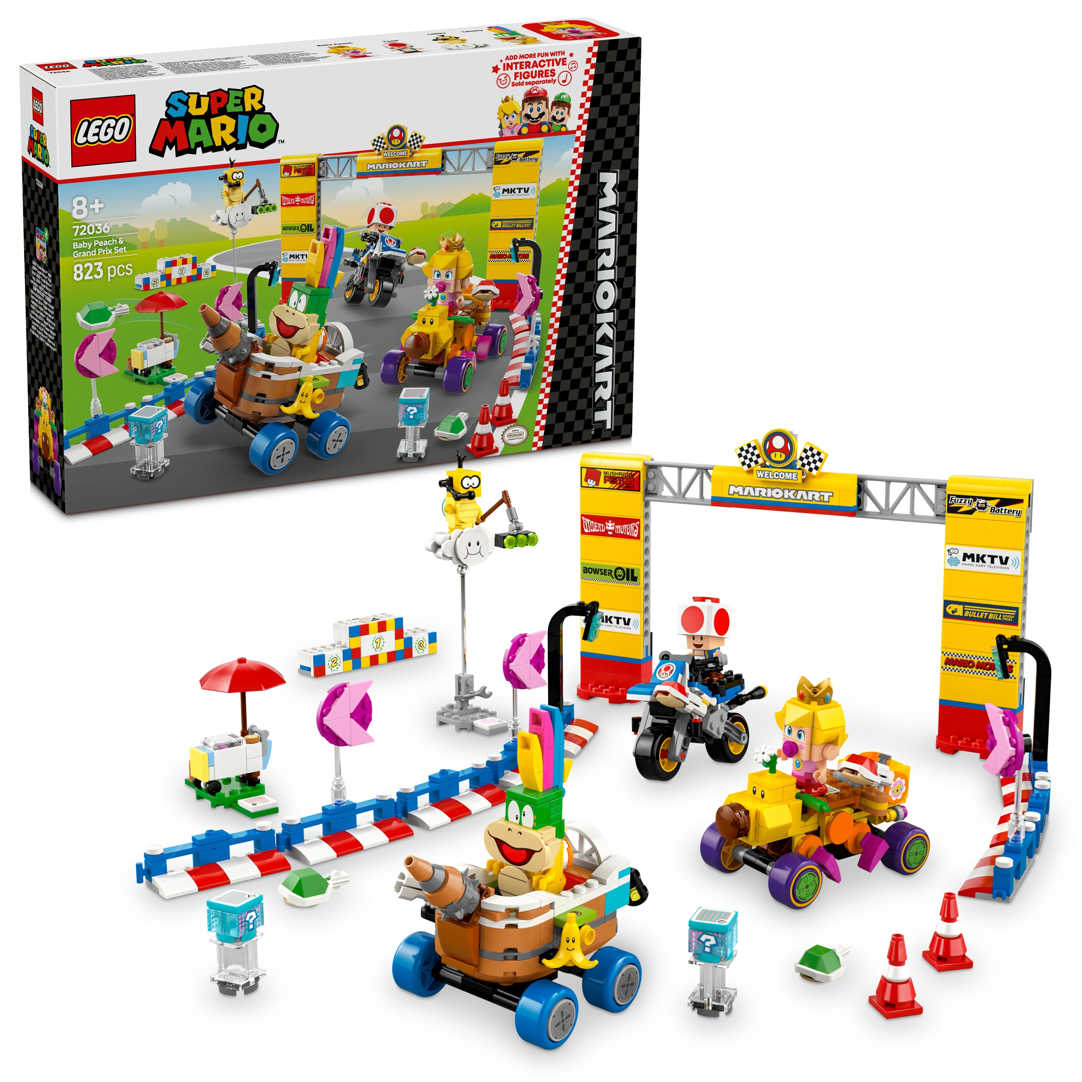 72036 Mario Kart™ – Baby Peach & Grand Prix Set