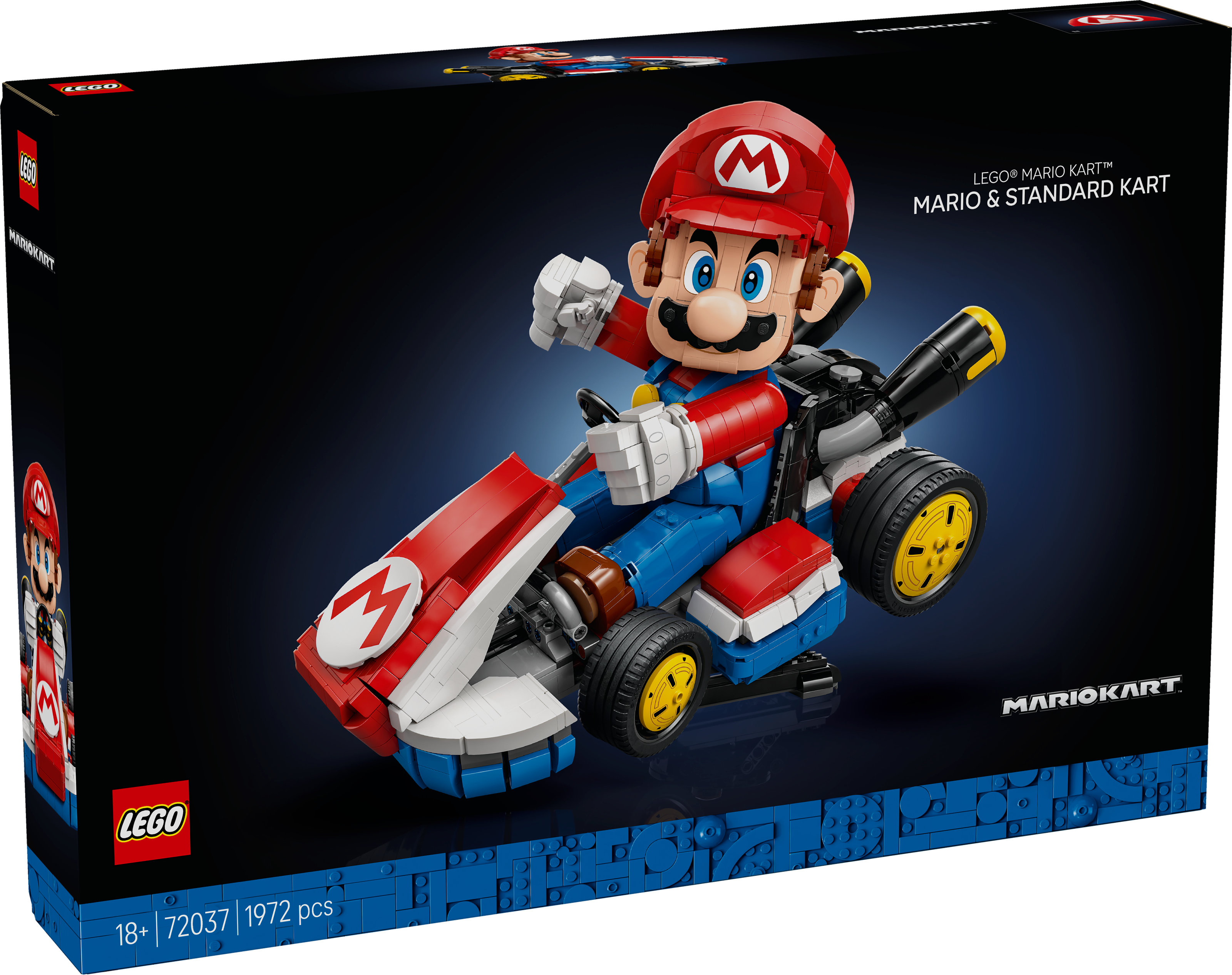 72037 Mario Kart - Mario and Standard Kart