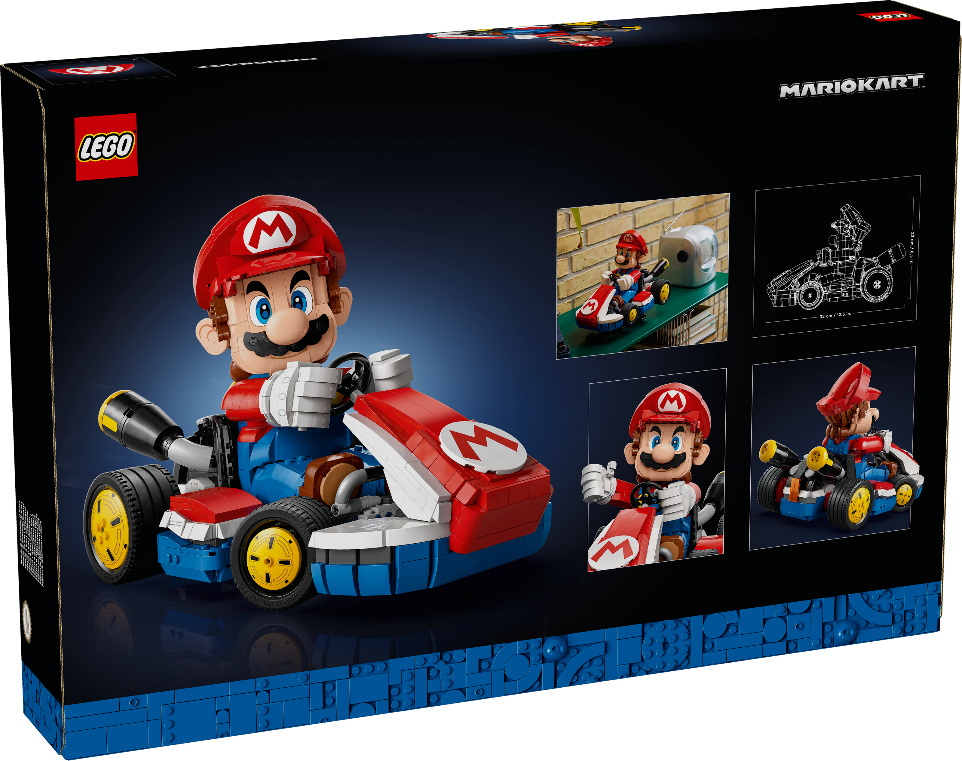 72037 Mario Kart - Mario and Standard Kart