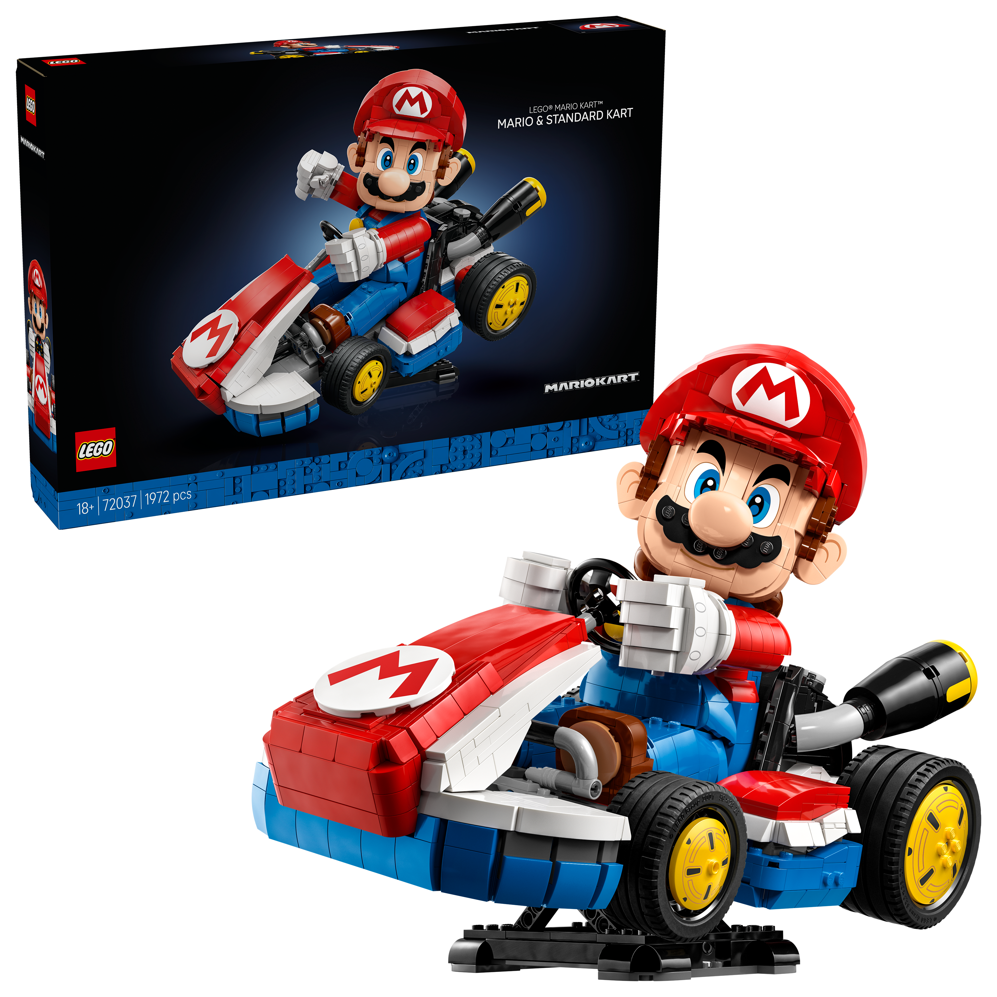72037 Mario Kart - Mario and Standard Kart