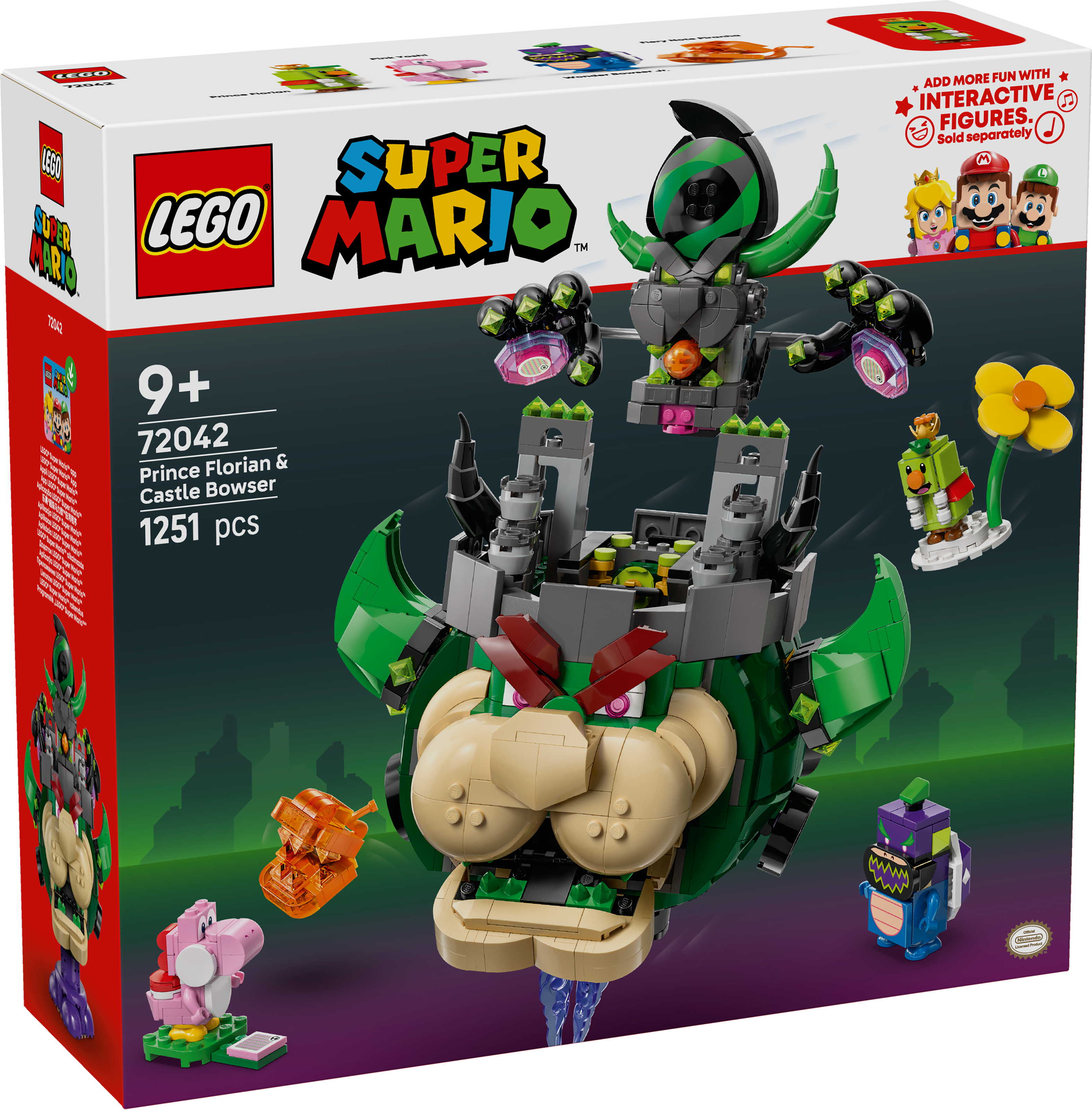 72042 Prince Florian & Castle Bowser