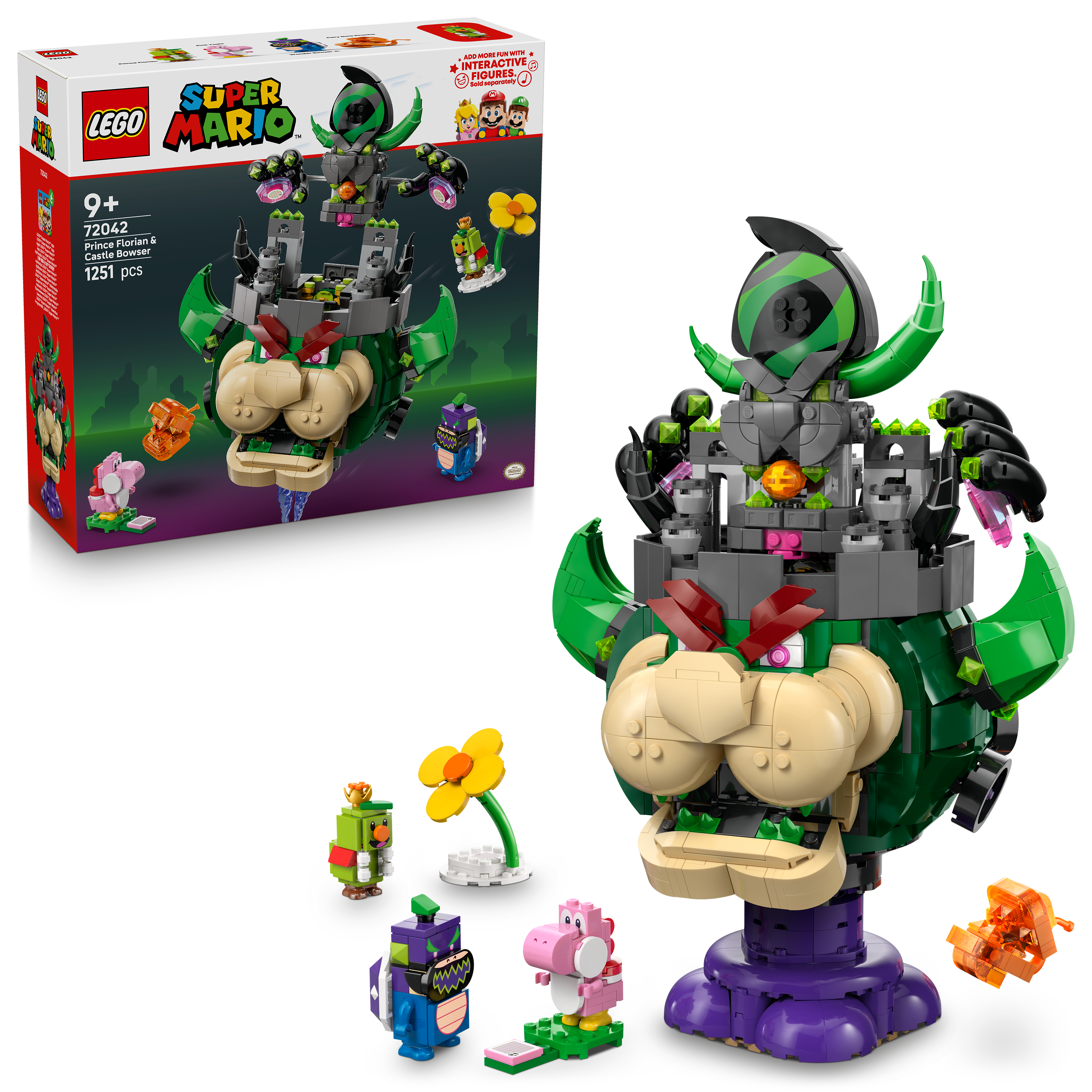 72042 Prince Florian & Castle Bowser