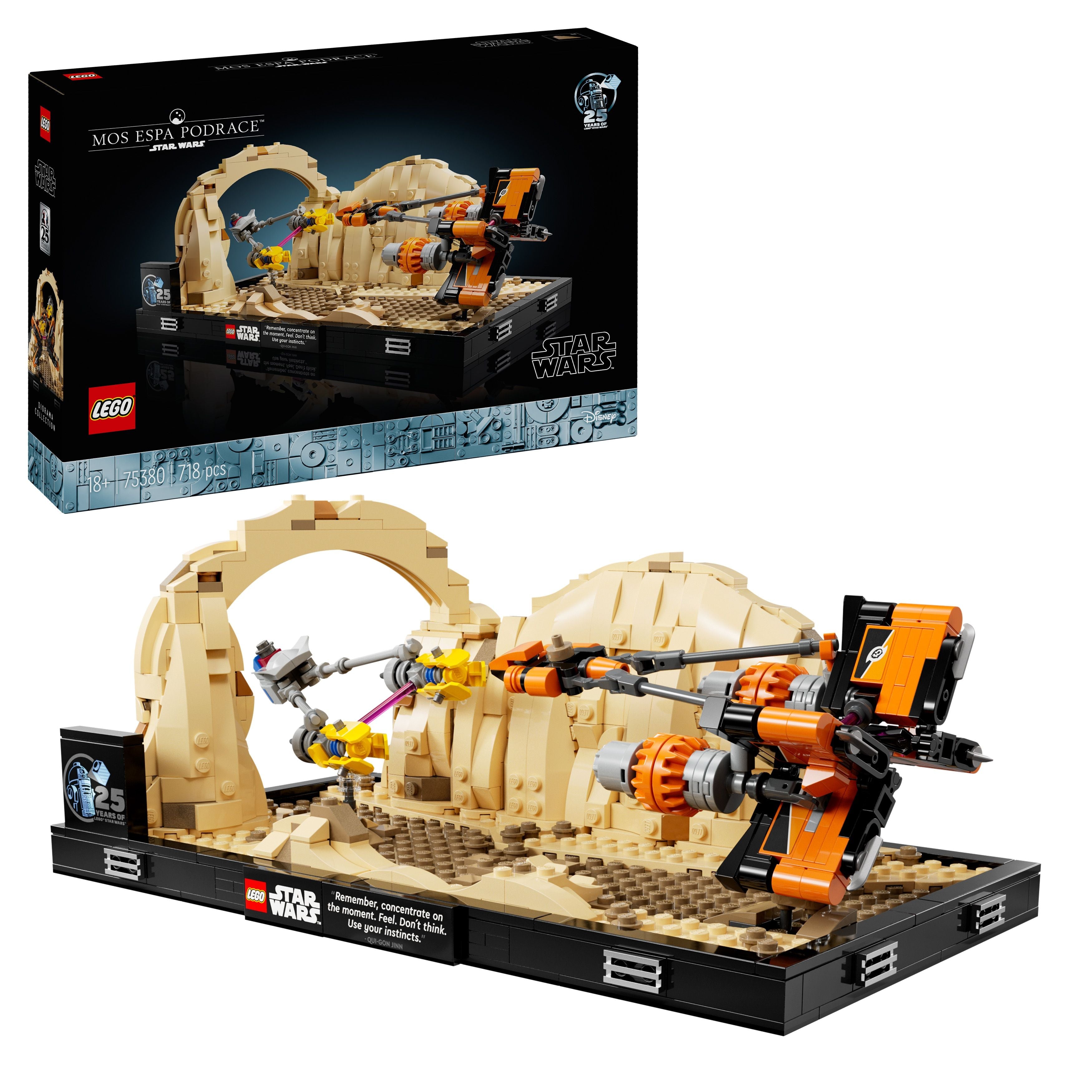 LEGO® Star Wars 75380 Podrennen in Mos Espa – Diorama
