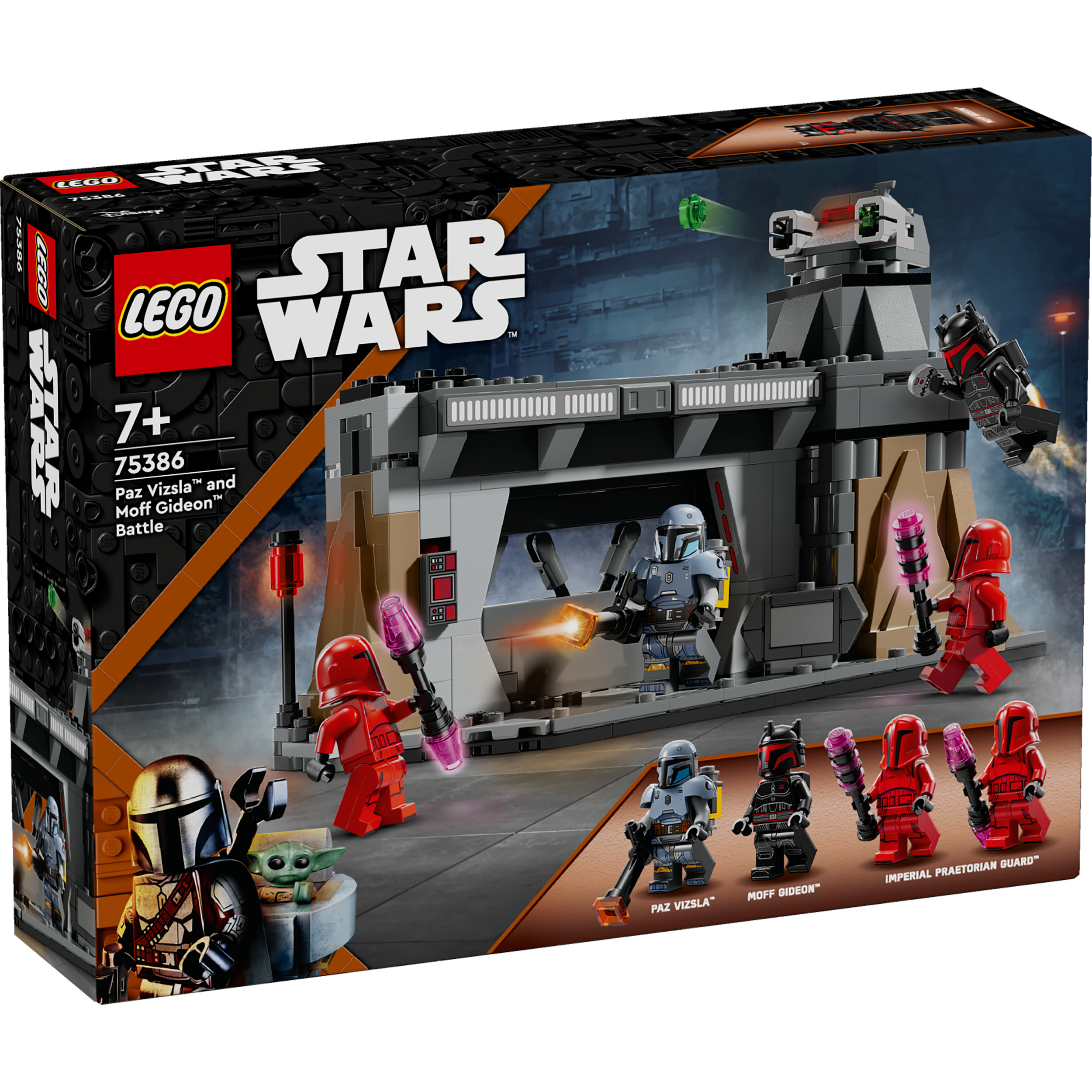 75386 Paz Vizsla™ and Moff Gideon™ Battle