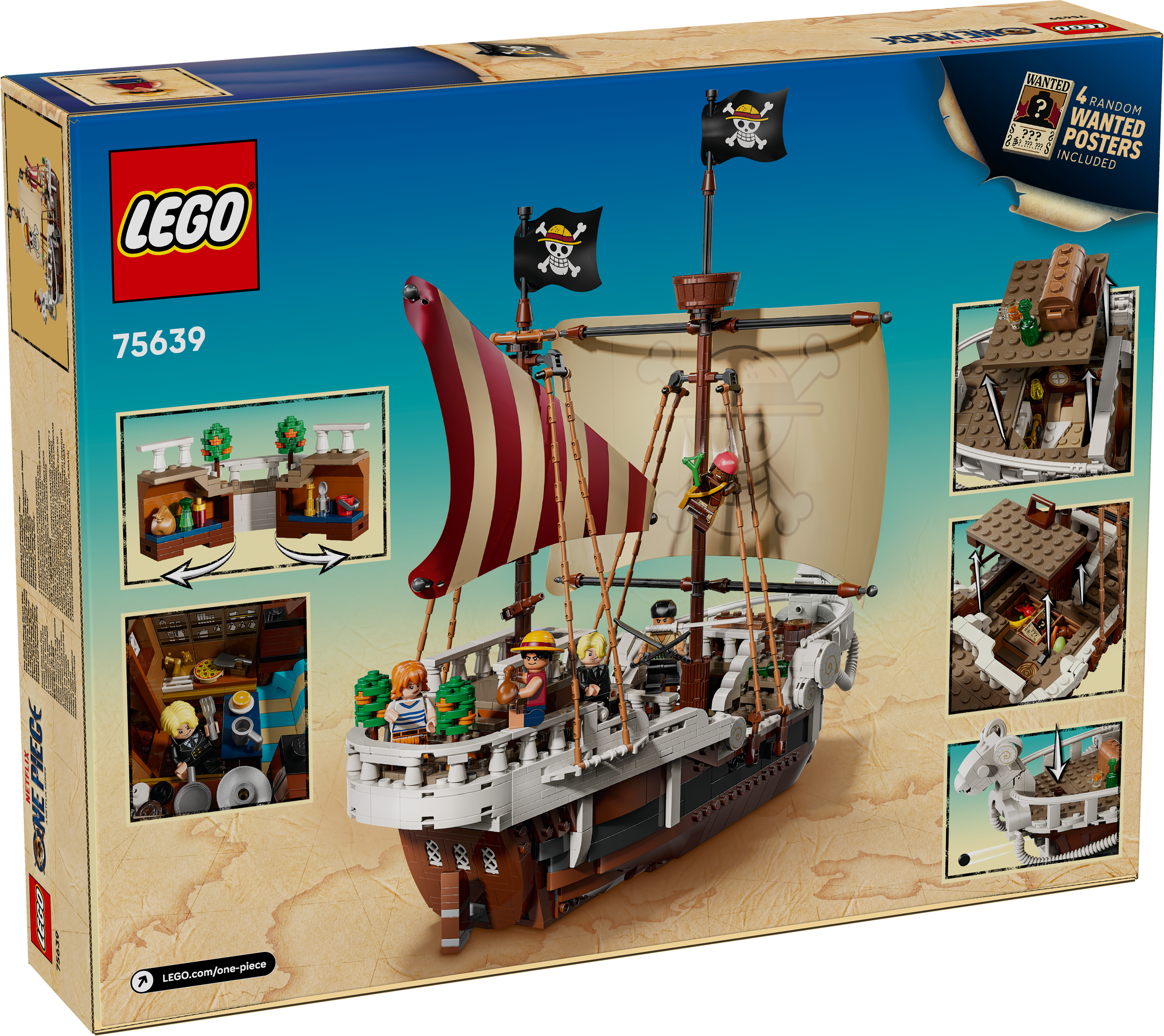 75639 The Going Merry Pirate Ship