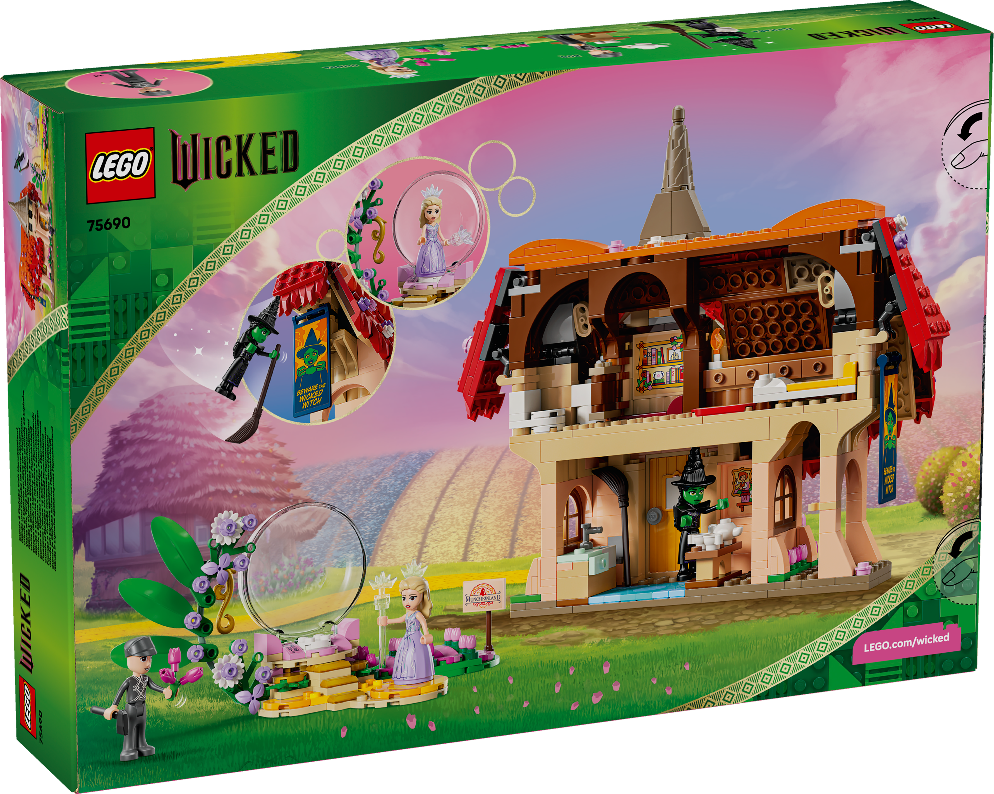 75690 Glinda & Elphaba Visit Munchkinland