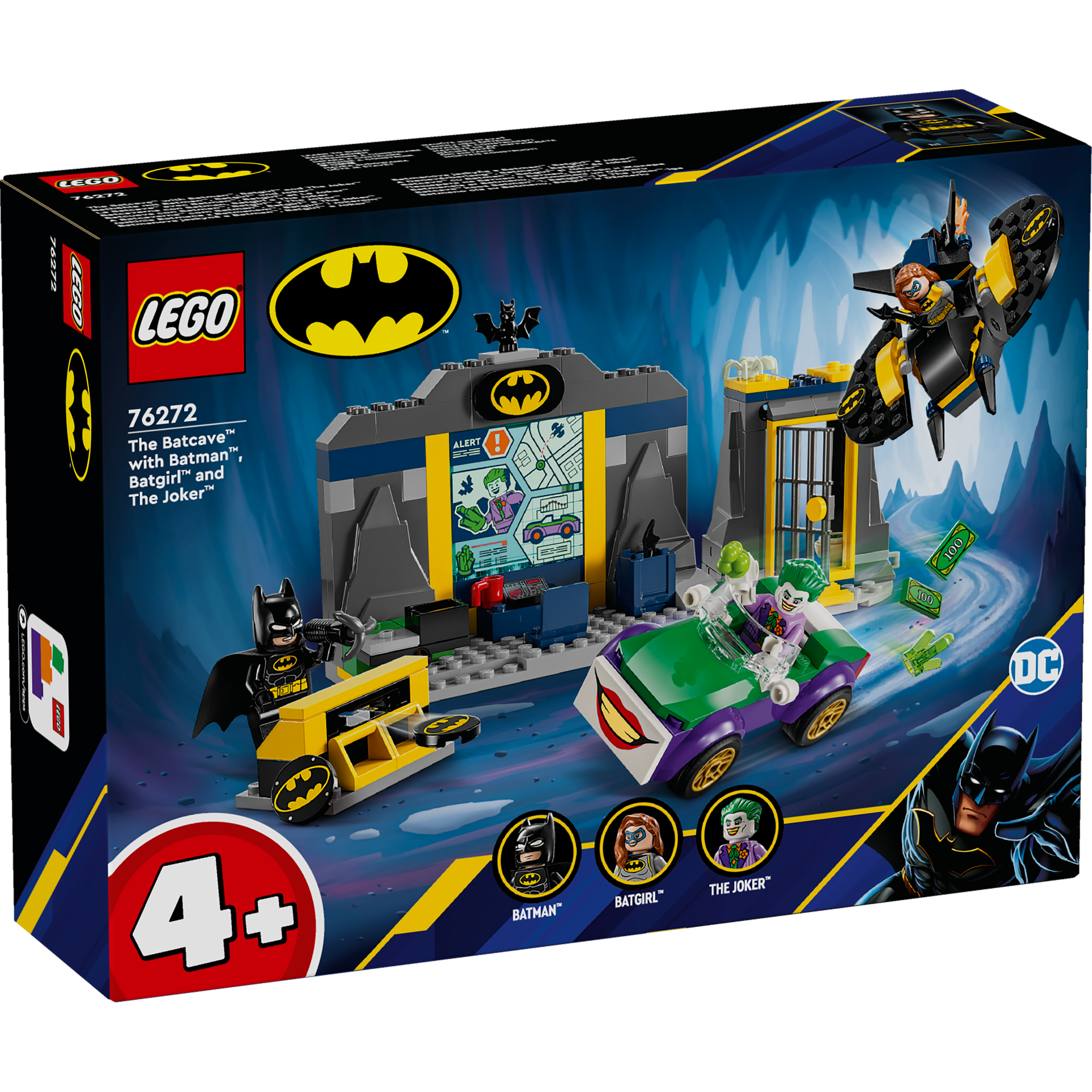 76272 The Batcave™ with Batman™, Batgirl™ and The Joker™