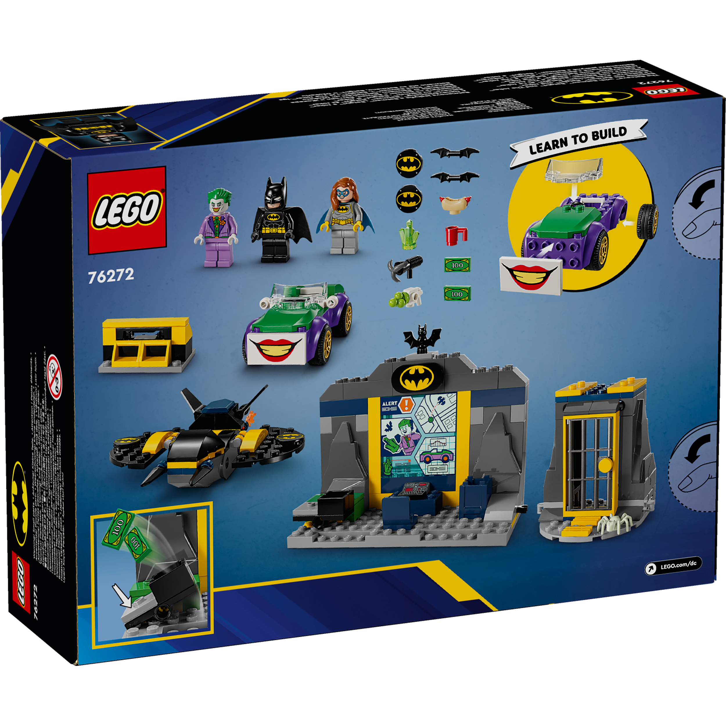 76272 The Batcave™ with Batman™, Batgirl™ and The Joker™