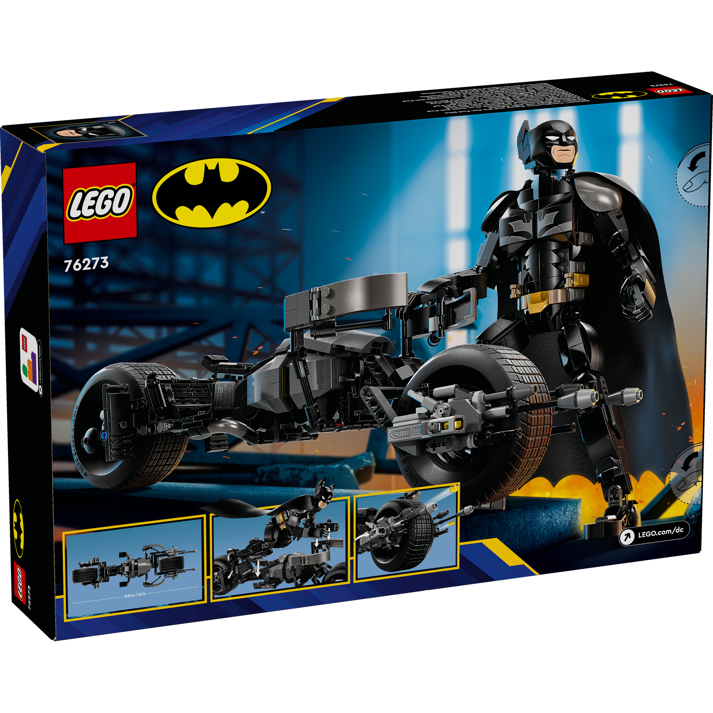 76273 Batman™ Construction Figure and the Bat-Pod Bike