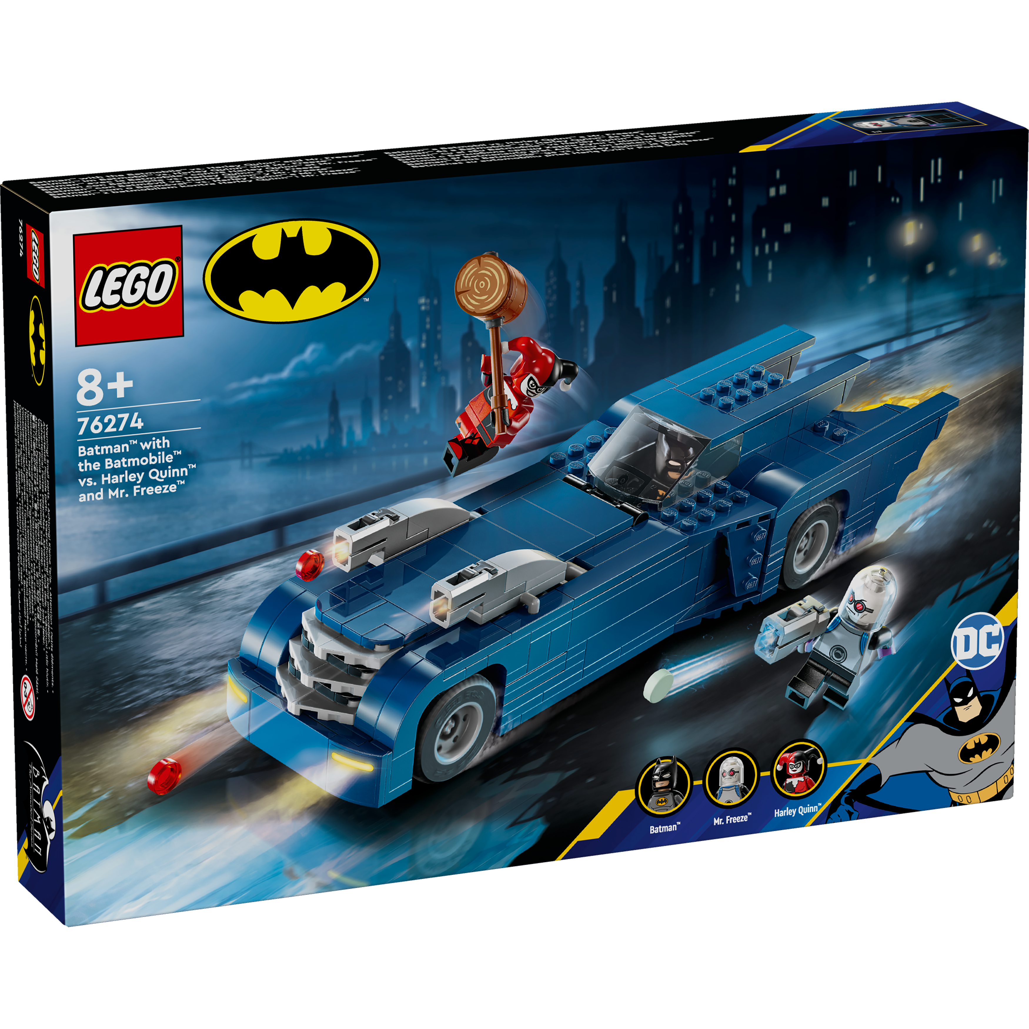 76274 Batman™ with the Batmobile™ vs. Harley Quinn™ and Mr. Freeze™