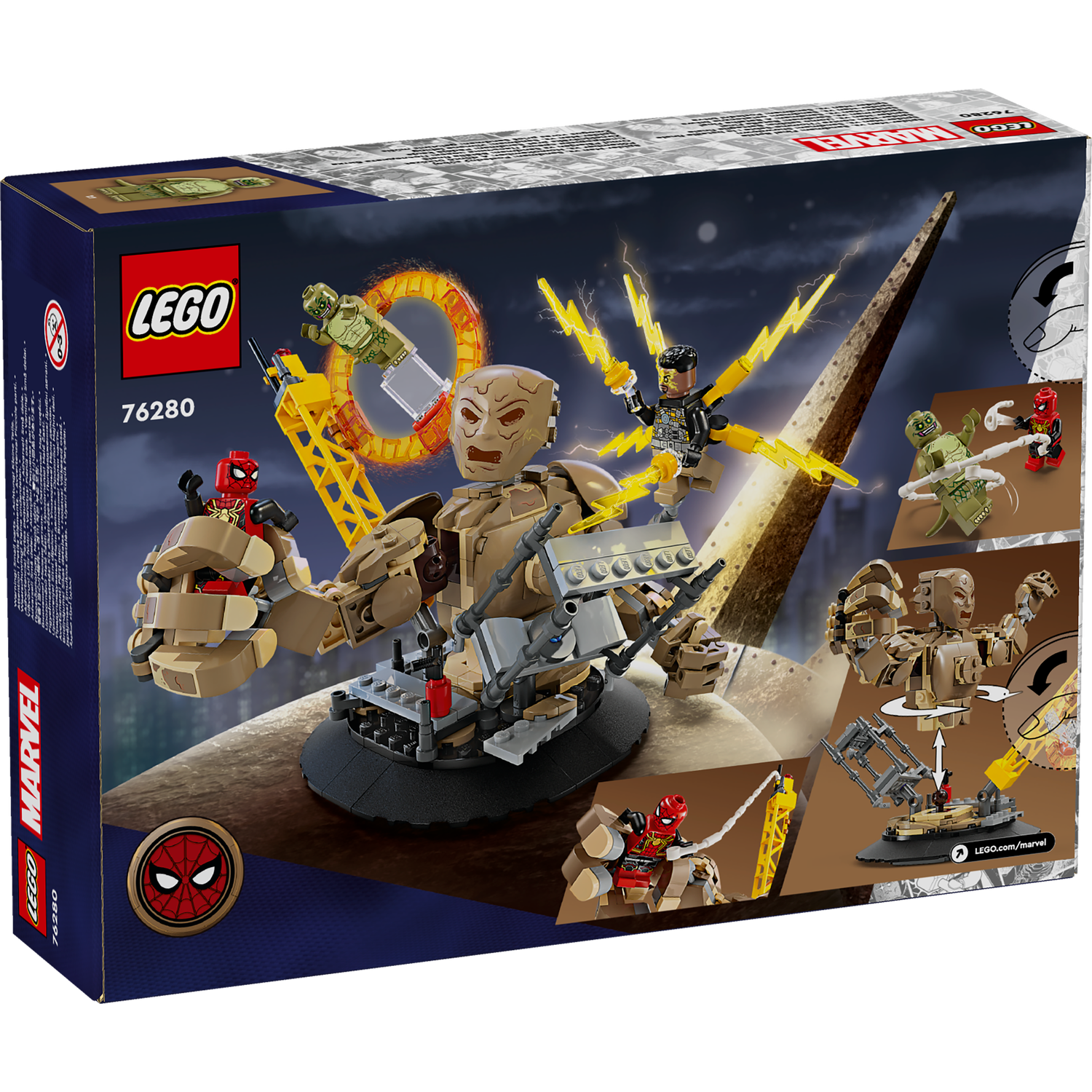 76280 Spider-Man vs. Sandman: Final Battle