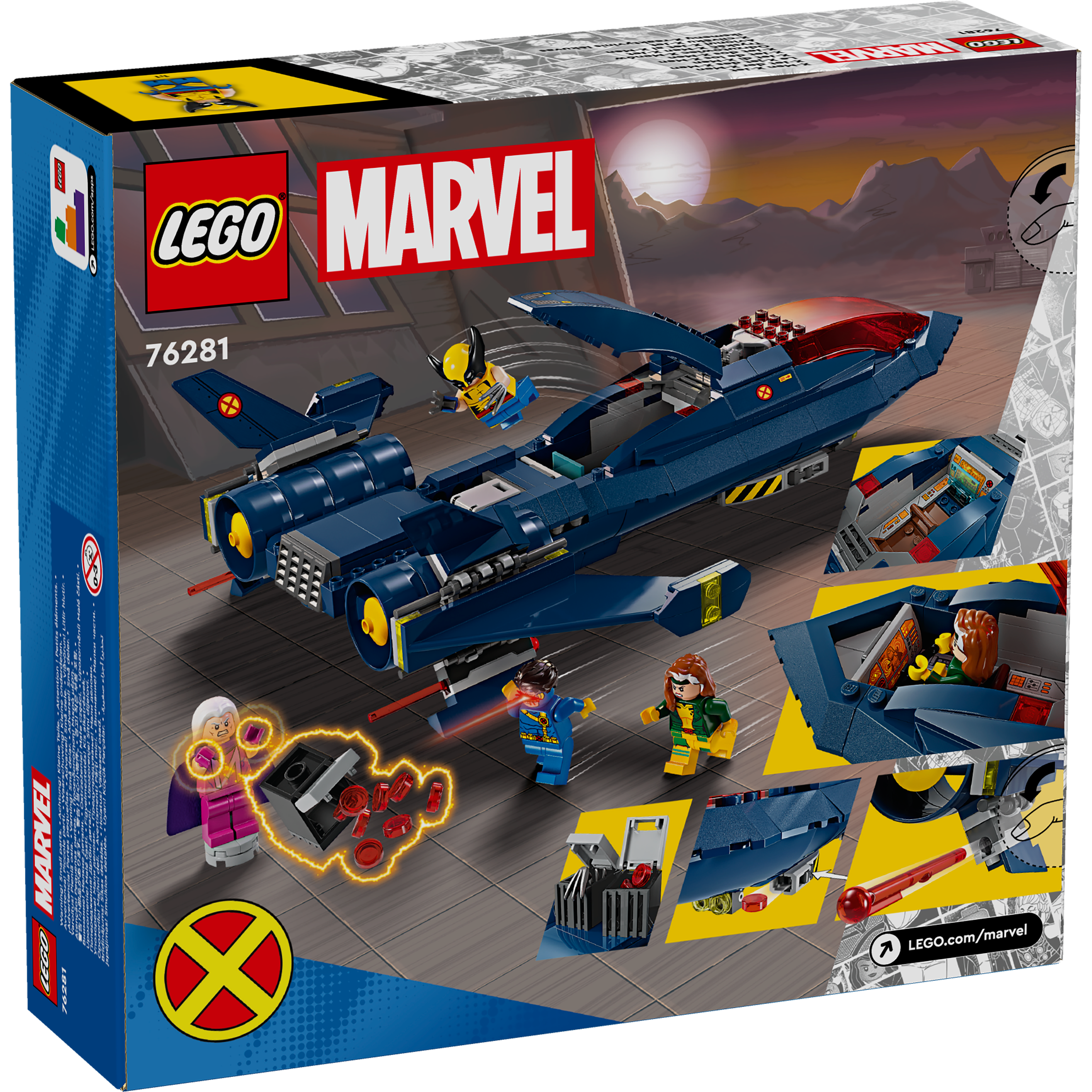 76281 X-Men X-Jet