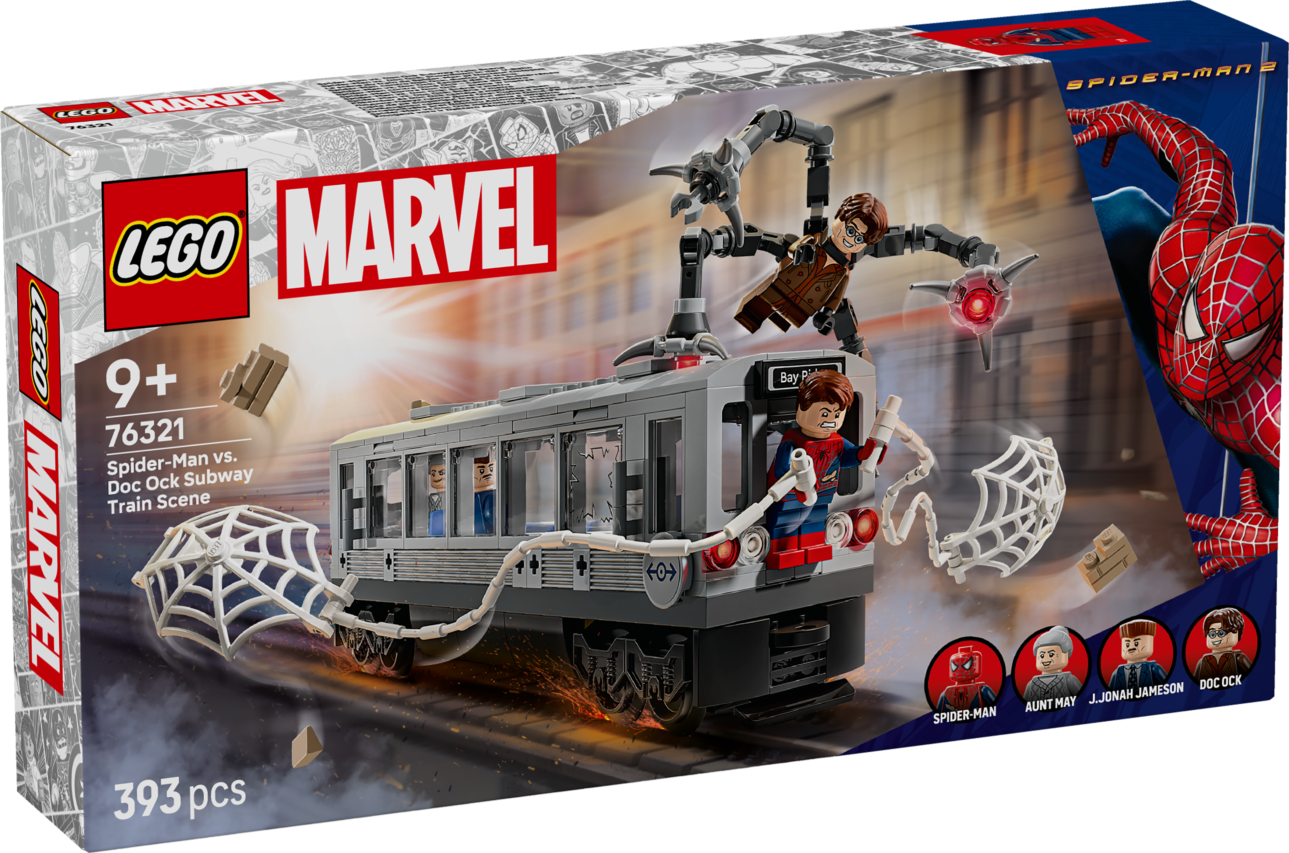 76321 Spider-Man Vs. Doc Ock Subway Train Scene