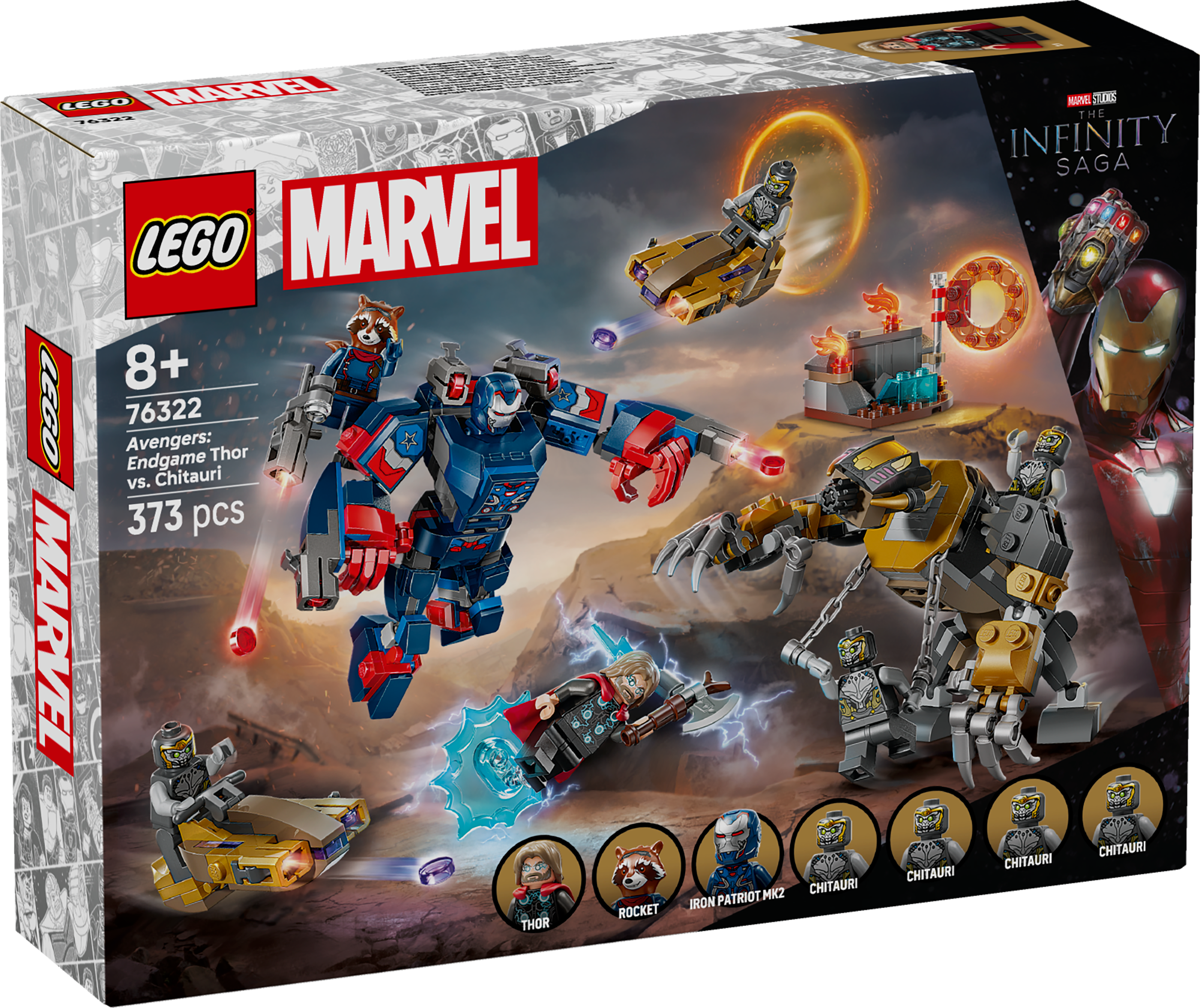 76322 Avengers End Game: Thor Vs. Chitauri