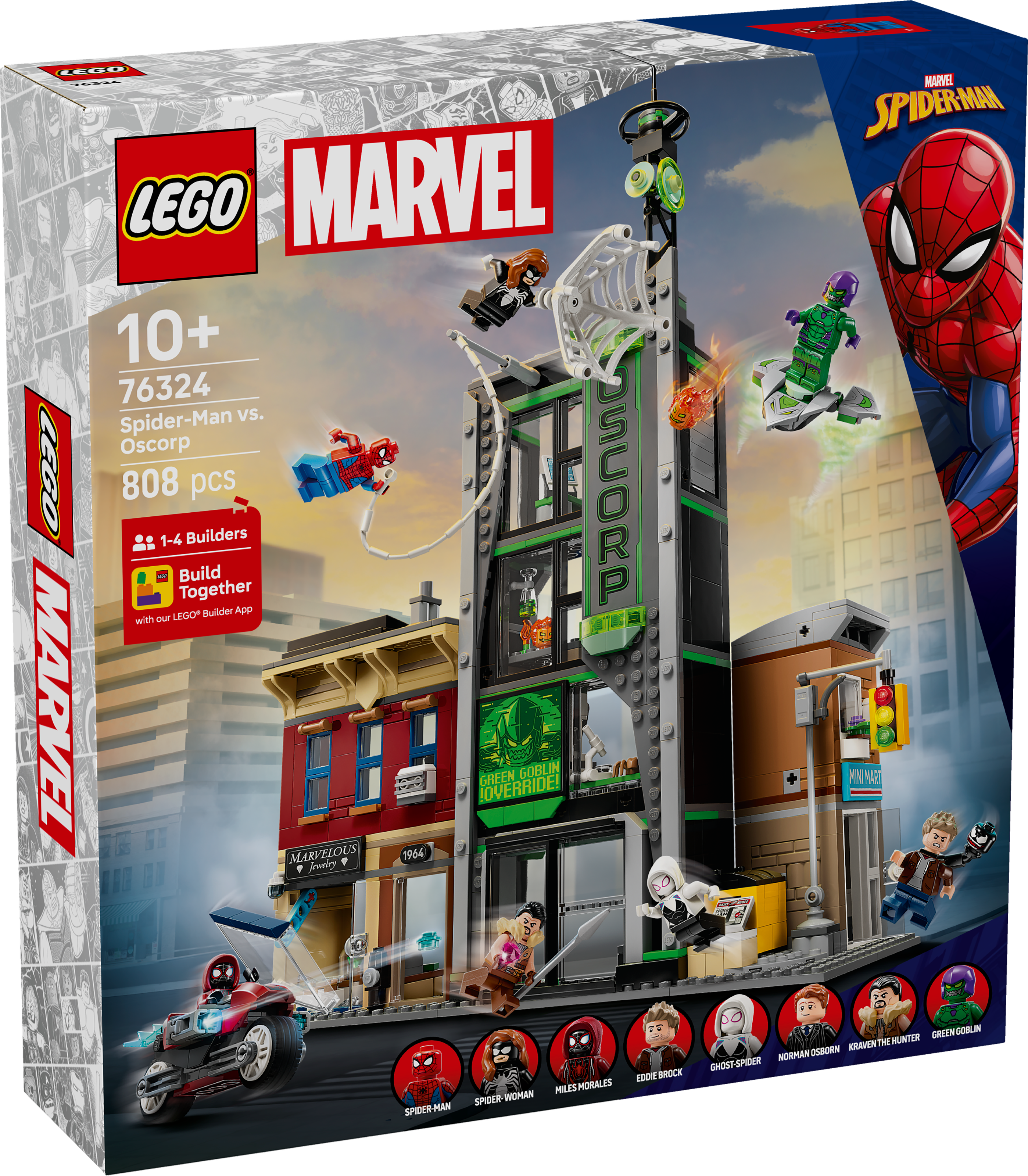 76324 Spider-Man Vs. Oscorp