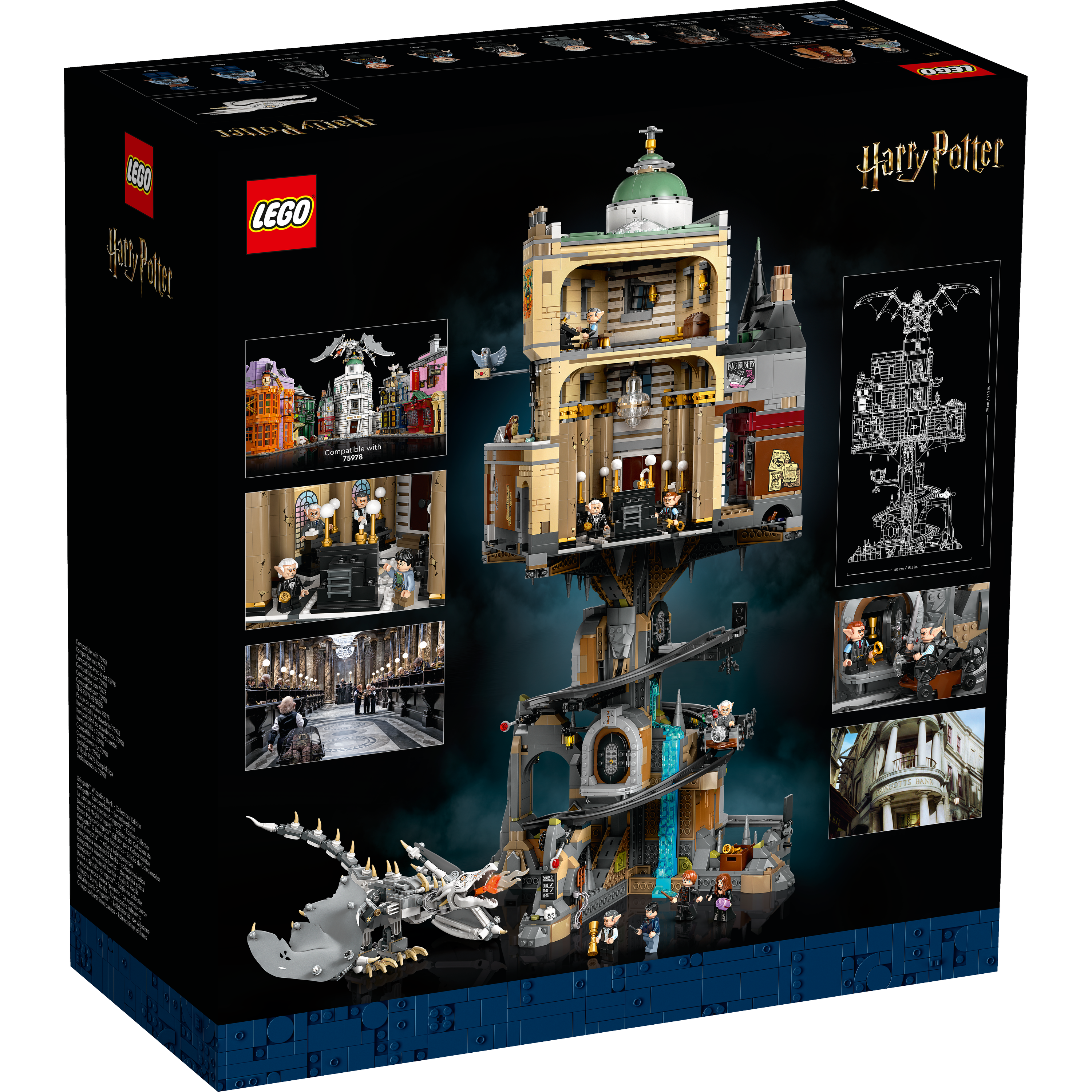 76417 Gringotts™ Wizarding Bank – Collectors' Edition