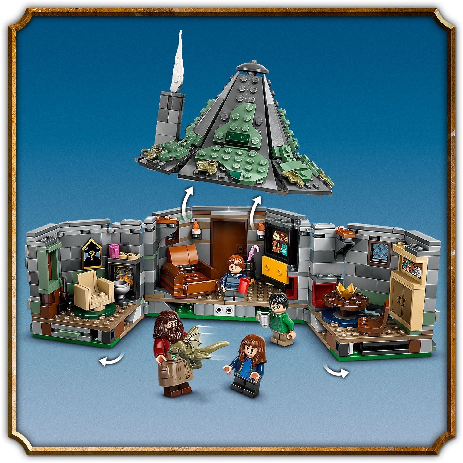 76428 Hagrid's Hut: An Unexpected Visit