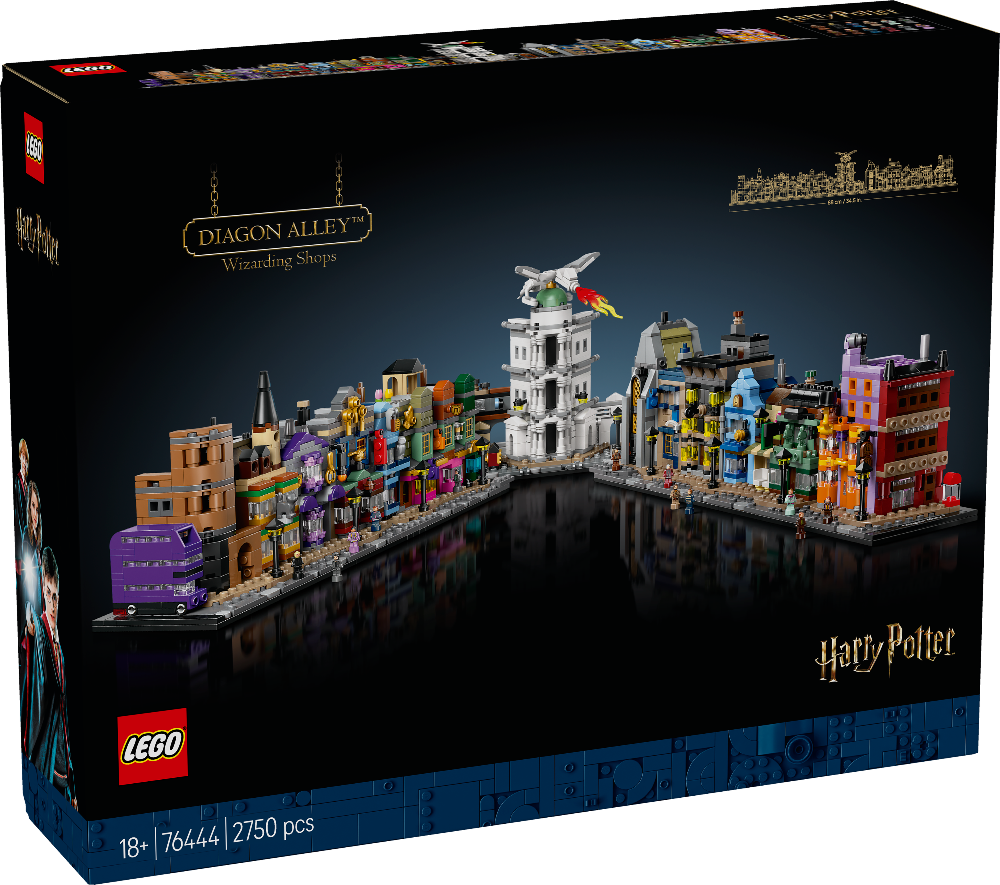 LEGO® Harry Potter 76444 Die Zauberläden der Winkelgasse™
