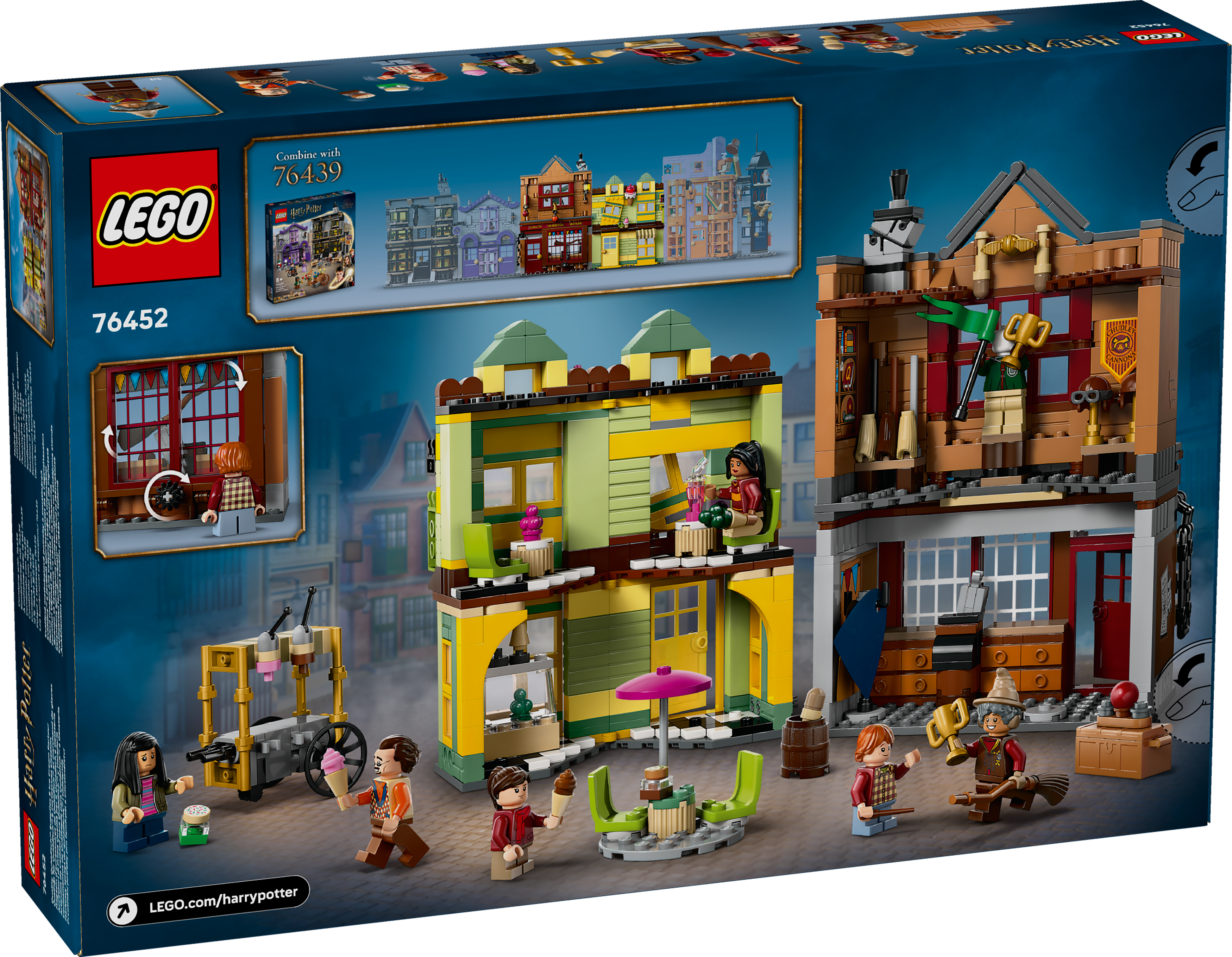 LEGO® Harry Potter 76452 Qualität für Quidditch™ & Fortescues Eissalon