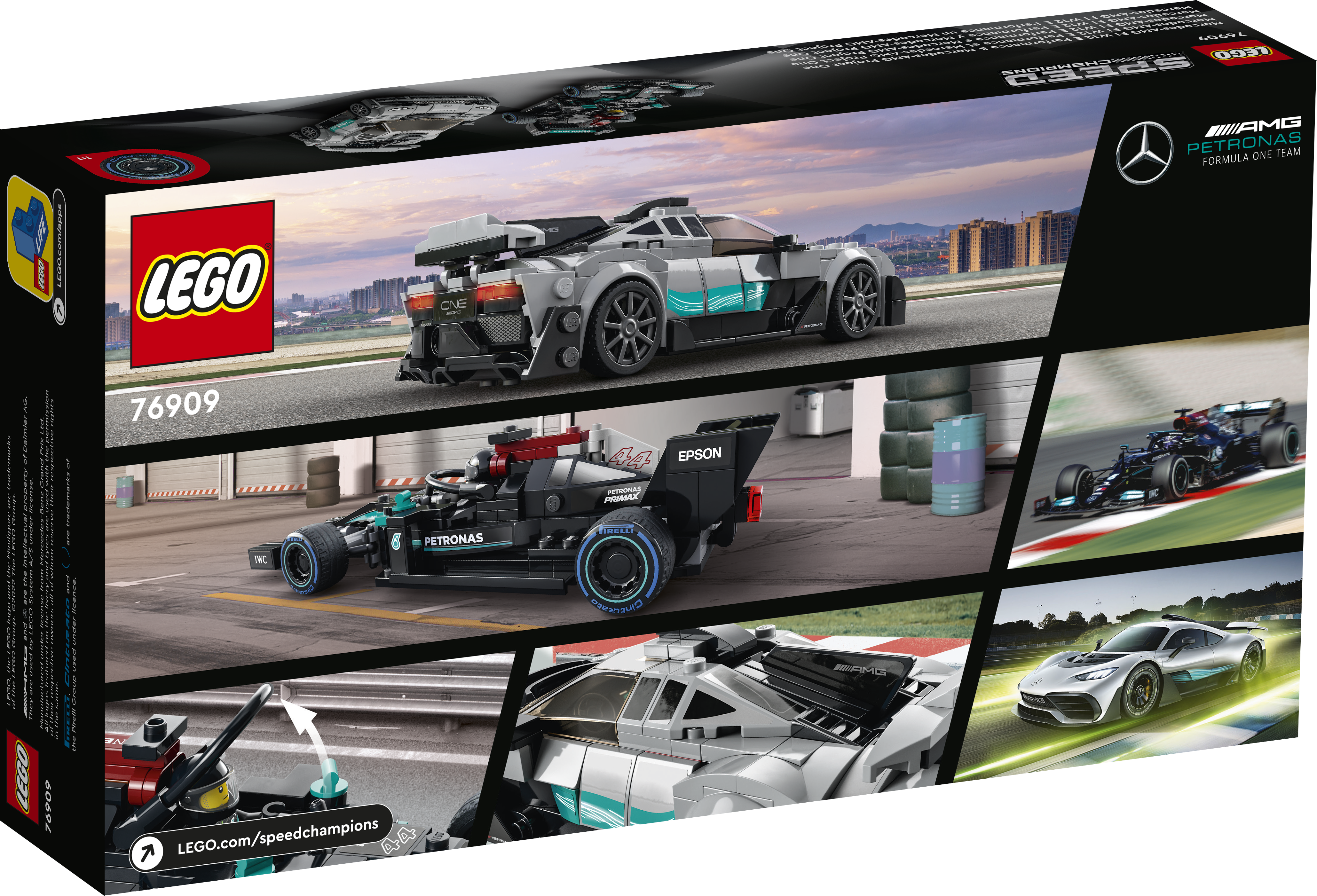 76909 Mercedes-AMG F1 W12 E Performance & Mercedes-AMG Project One