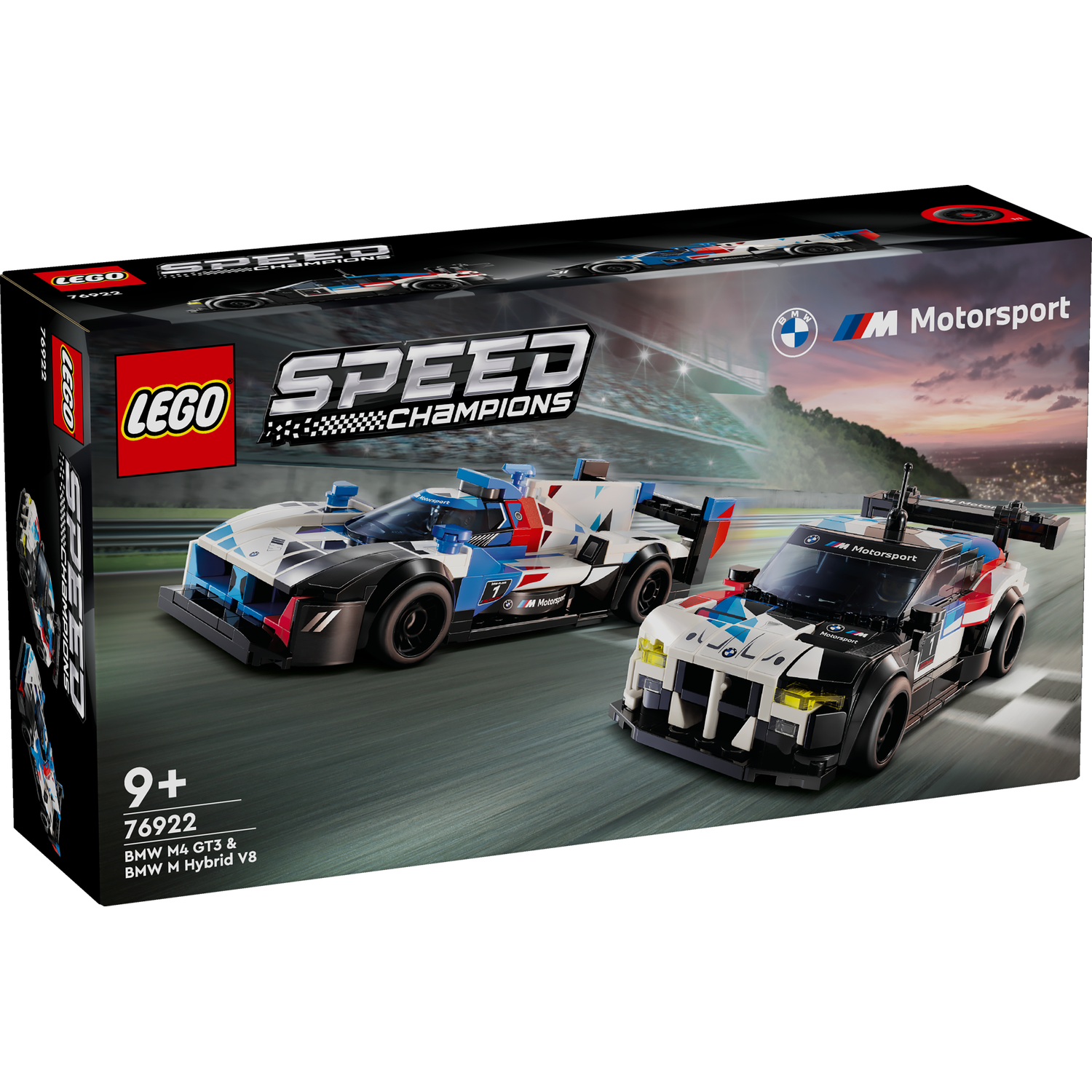 76922 BMW M4 GT3 & BMW M Hybrid V8 Race Cars