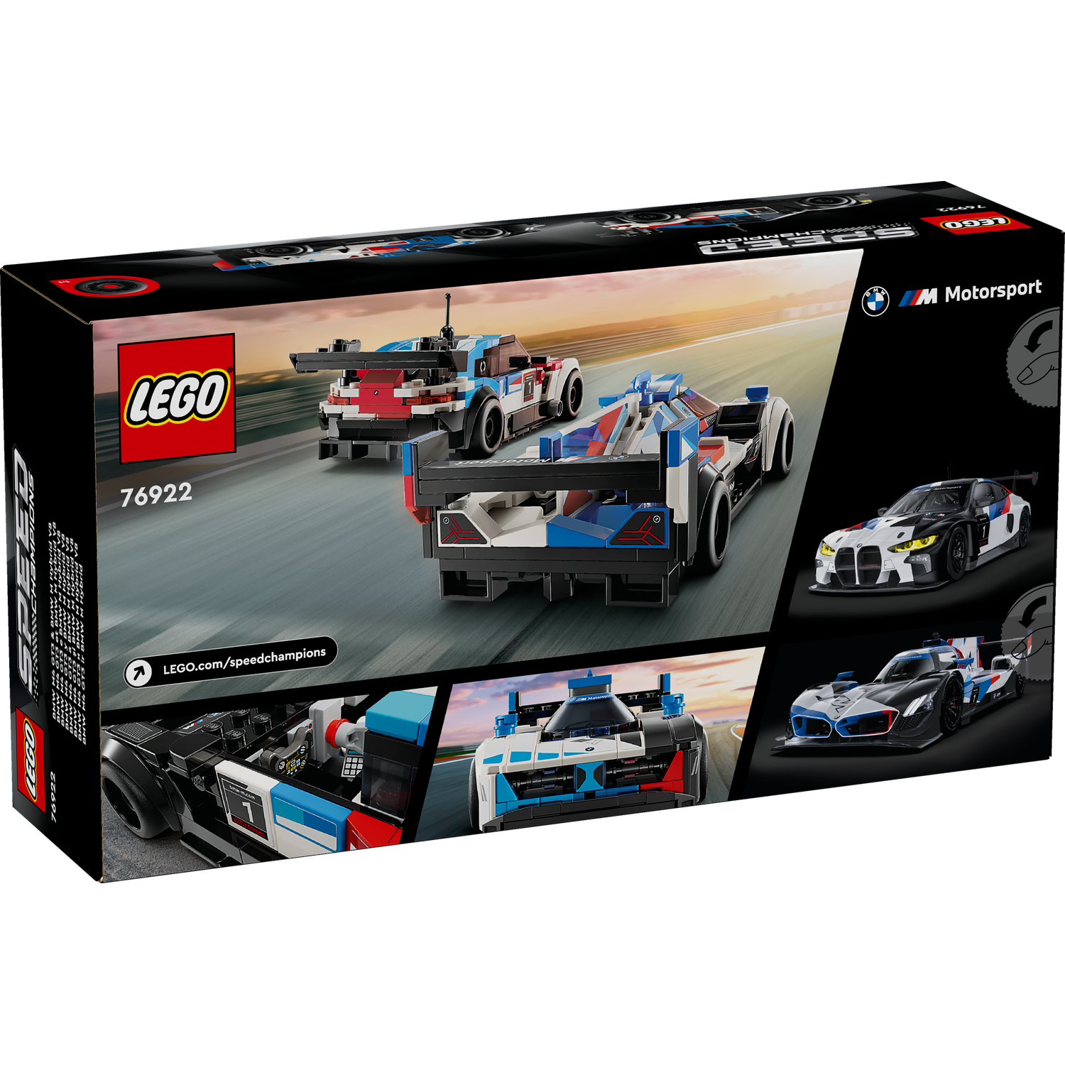 76922 BMW M4 GT3 & BMW M Hybrid V8 Race Cars